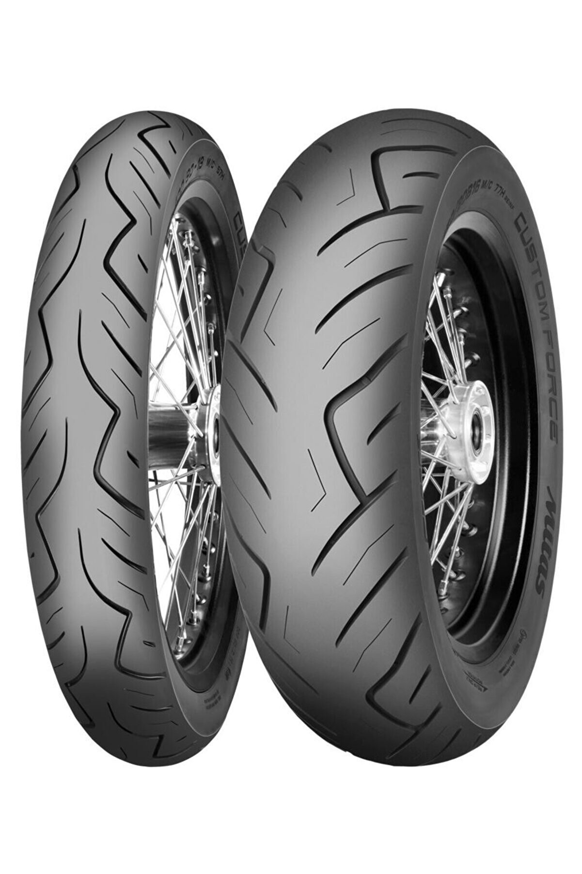 Set 80/90-21 Ve 150/80-16 Custom Force Ön Arka Takım