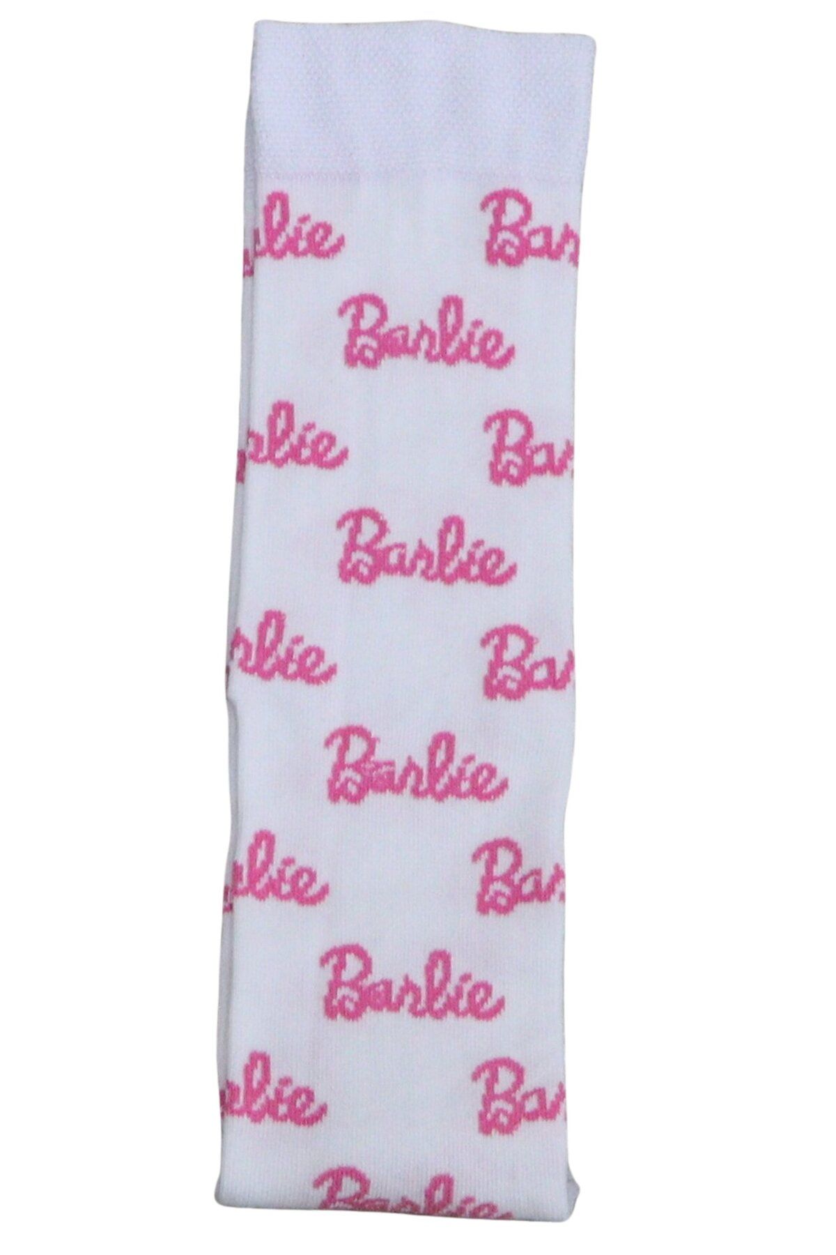 Fuddy Moda Barbie Desenli Renkli Çorap