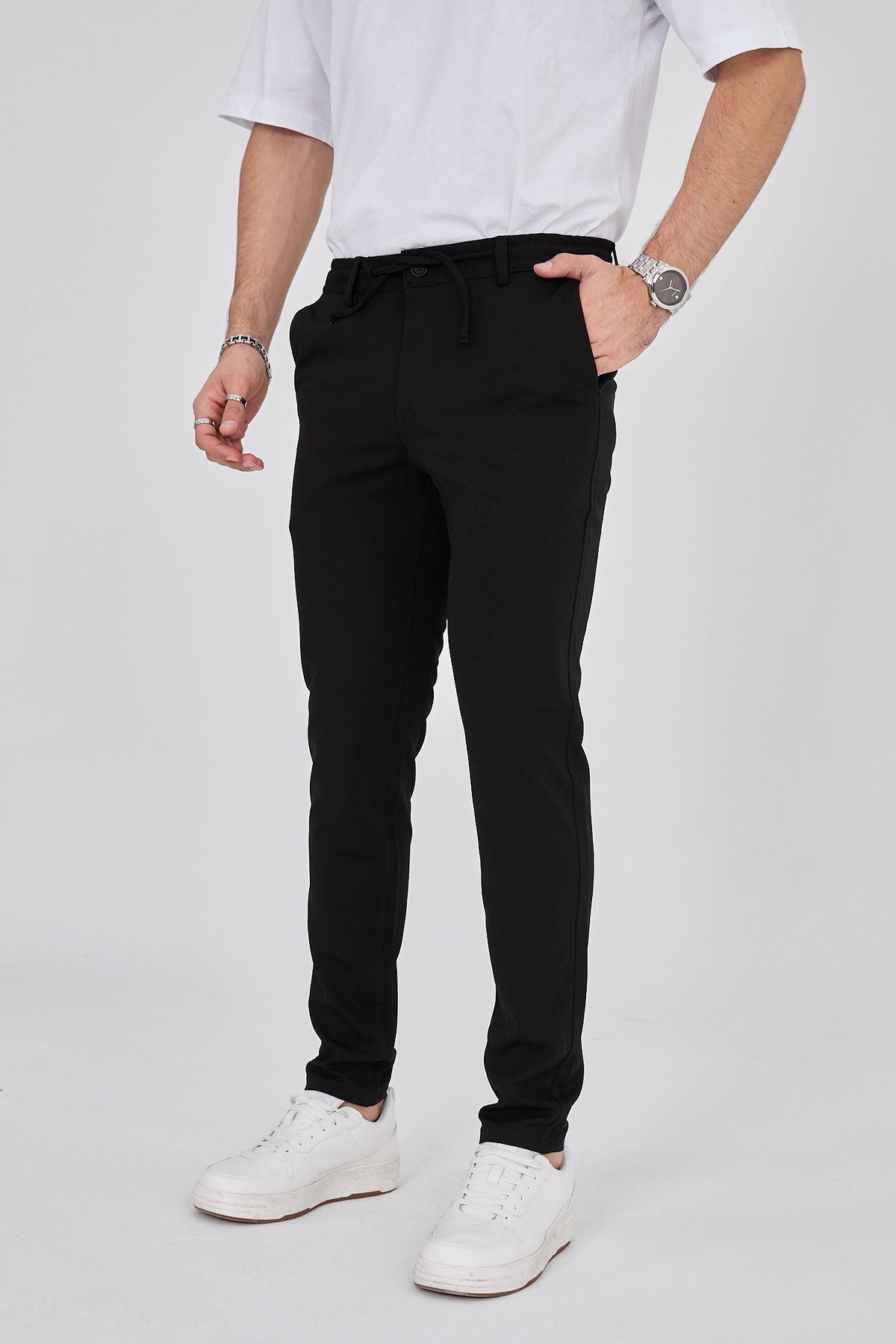 ENZİM JEANS Pollycotton Slim Fit Jogger Pantolon