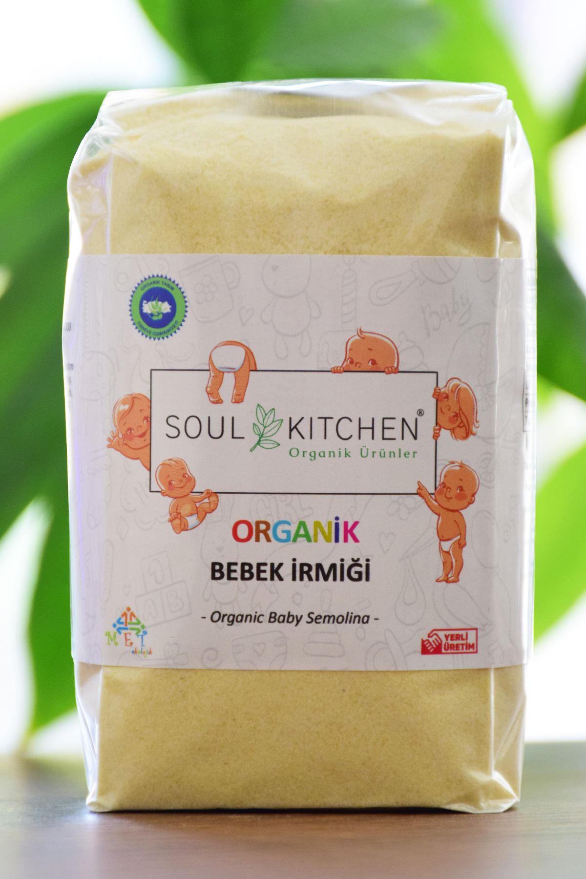 Soul Kitchen Organik Ürünler Organik Bebek İrmiği 250gr