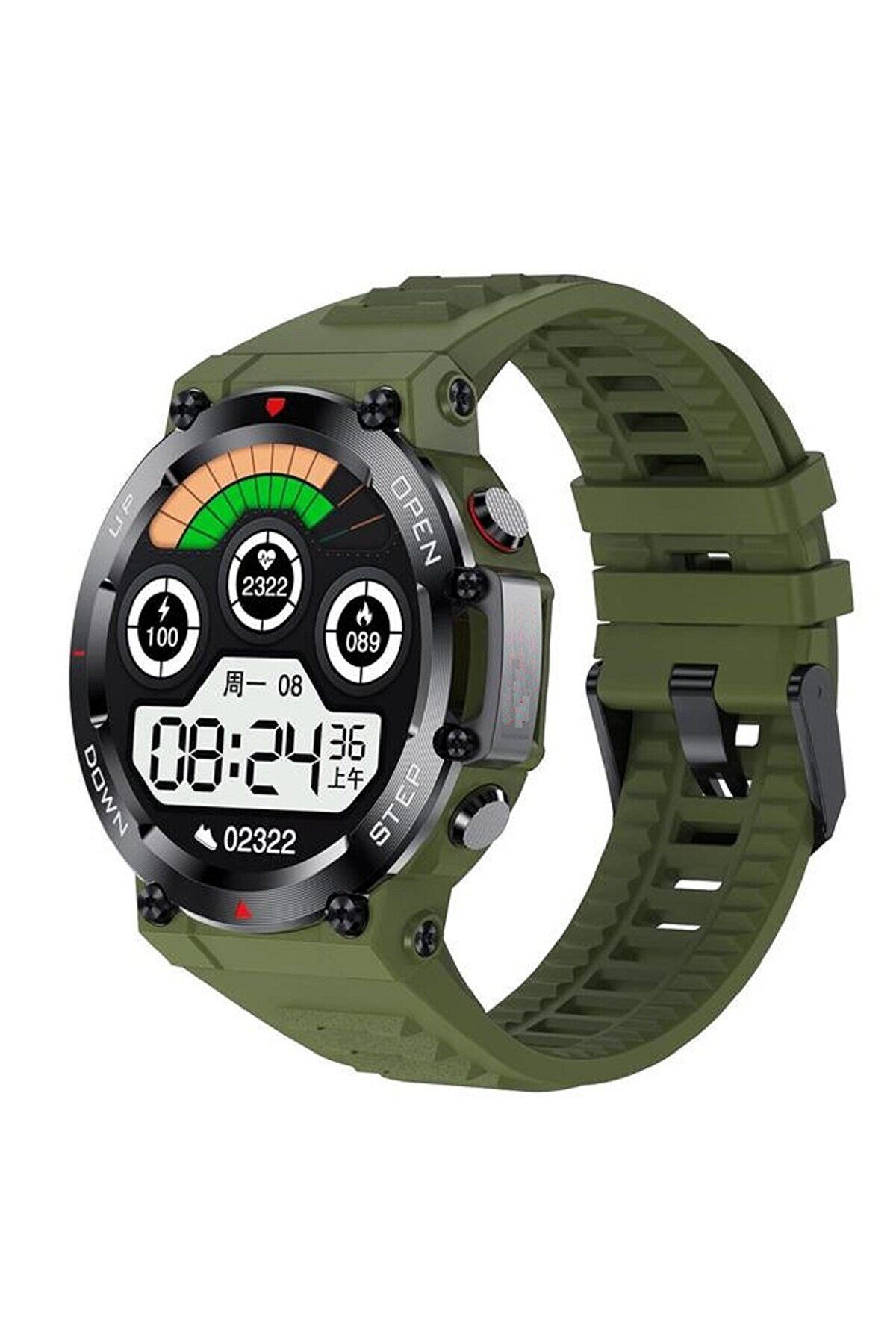 tekno yeb ZW25 Watch Pro Akıllı Saat, Sporcu, İzci-Dağcı-Askeri Saat, Suya Dayanıklı