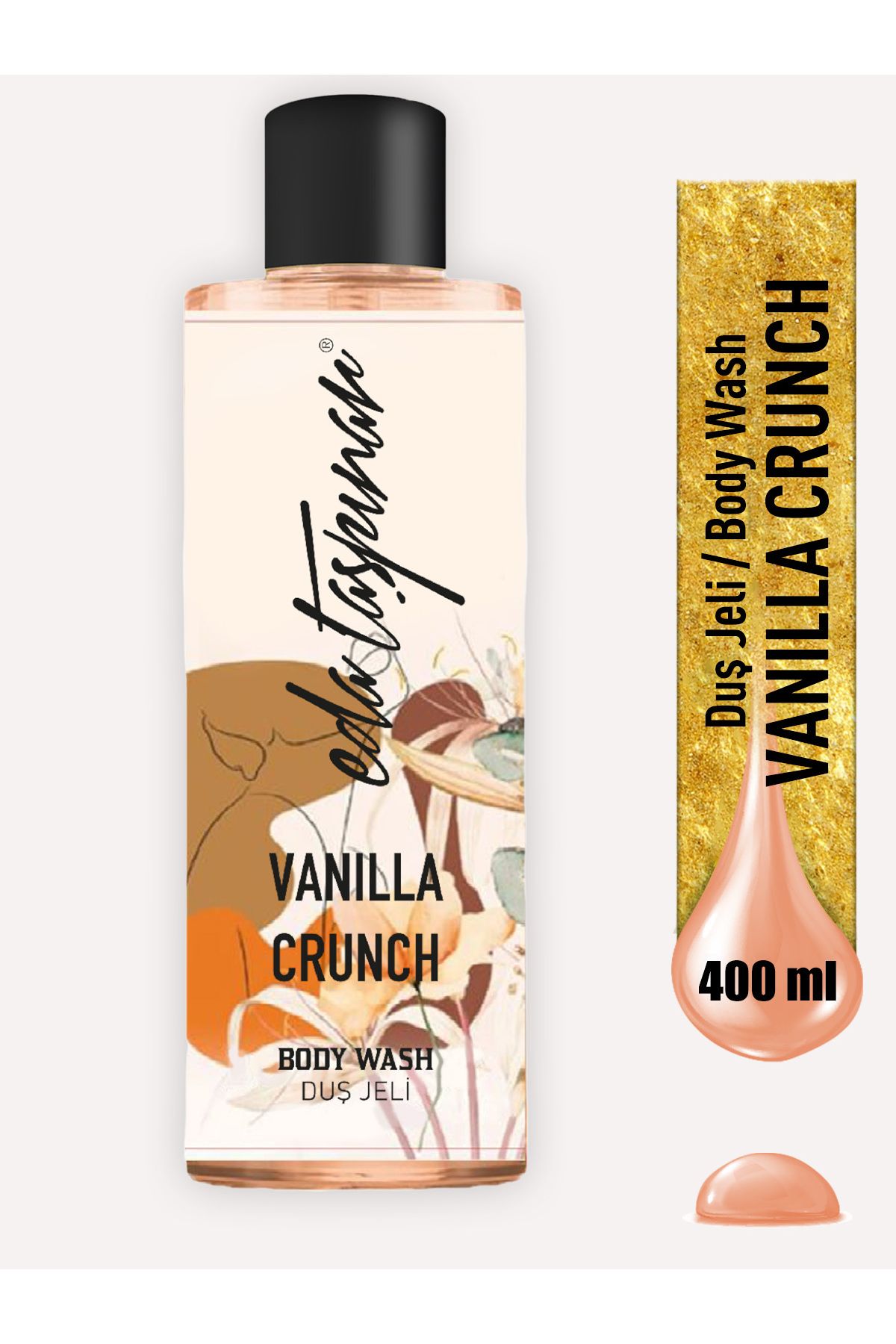 Eda Taşpınar Vanilla Crunch Nemlendirici Banyo & Duş Jeli -400ml. Egx72
