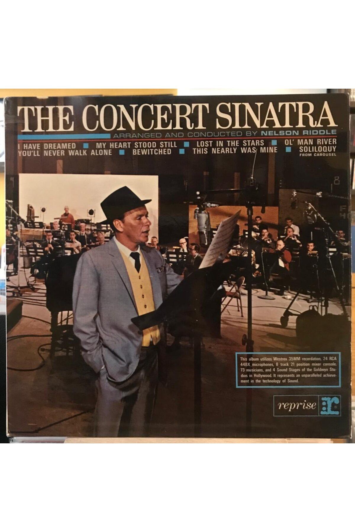 ALP PLAK Frank Sinatra – The Concert Sinatra - Plak LP