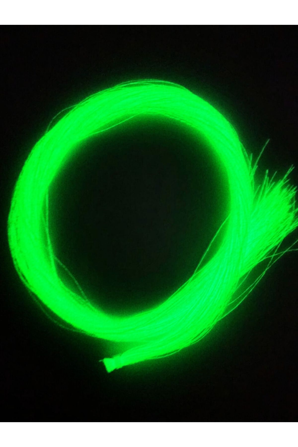 eagenset Yeşil Fosforlu Karanlıkta Parlayan Glow Luminous in The Dark Ultraviyole UV Neon 1 Poşet Çapari Simi