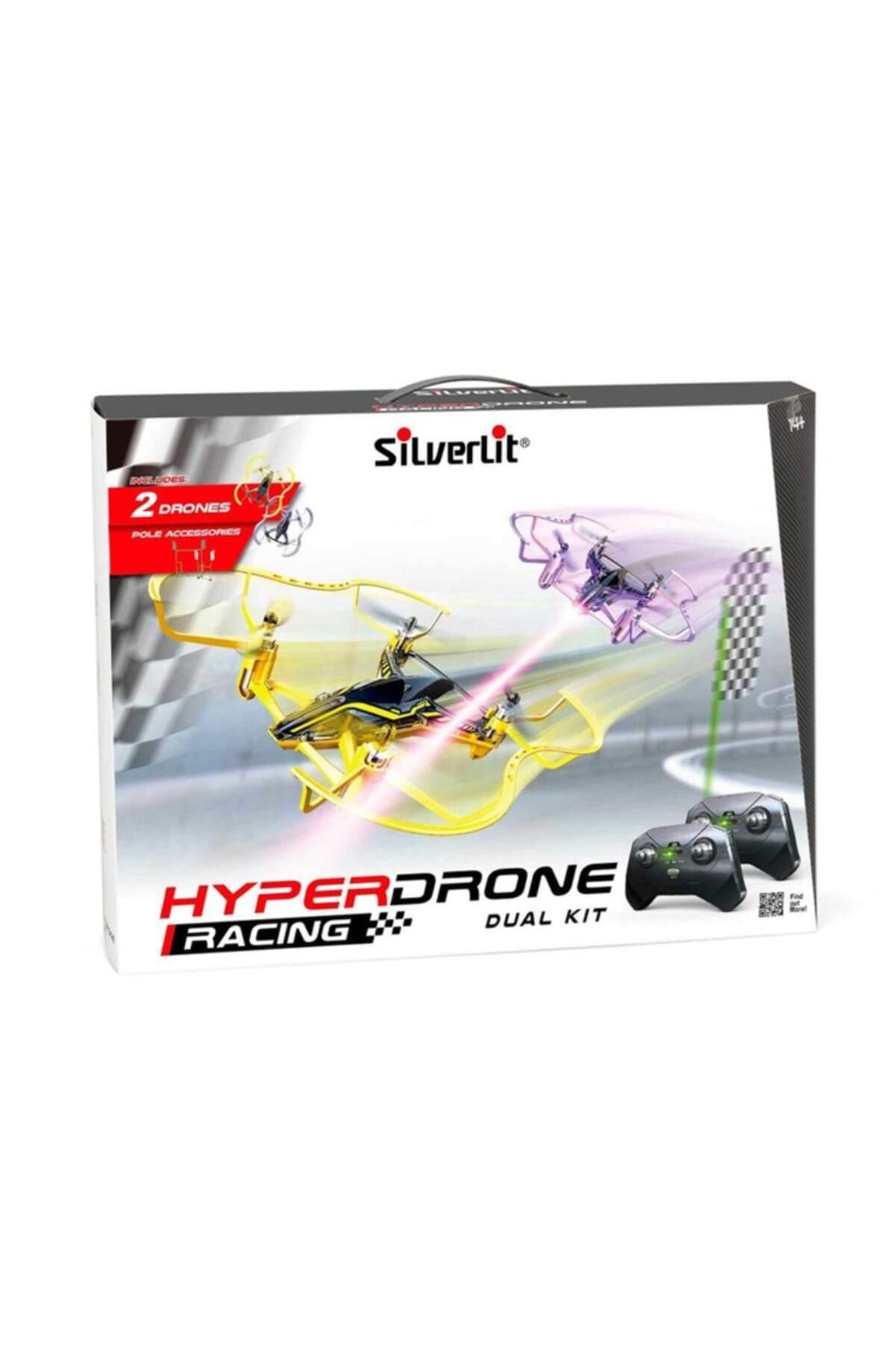 Oyuncakmatik Silverlit, 2.4Ghz. Hyperdrone Yarış Drone Kiti -2'li Set
