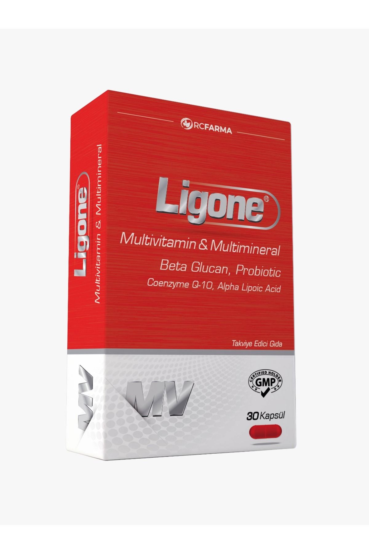 Rcfarma Ligone Beta-glucan Probiotic Multivitamin 30 Kapsül
