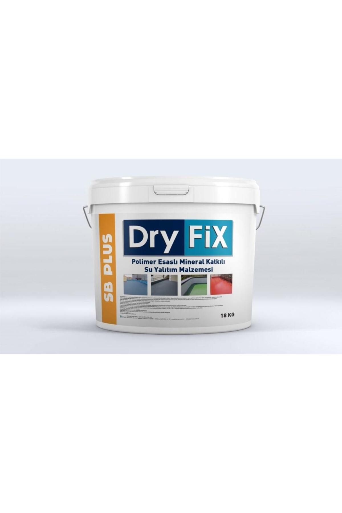 Dryfix Dry Fix Sb Plus  Süper Bileşen Polimer Esaslı Mineral Katkılı Su Yalıtım Malzemesi 18Kg. Beyaz