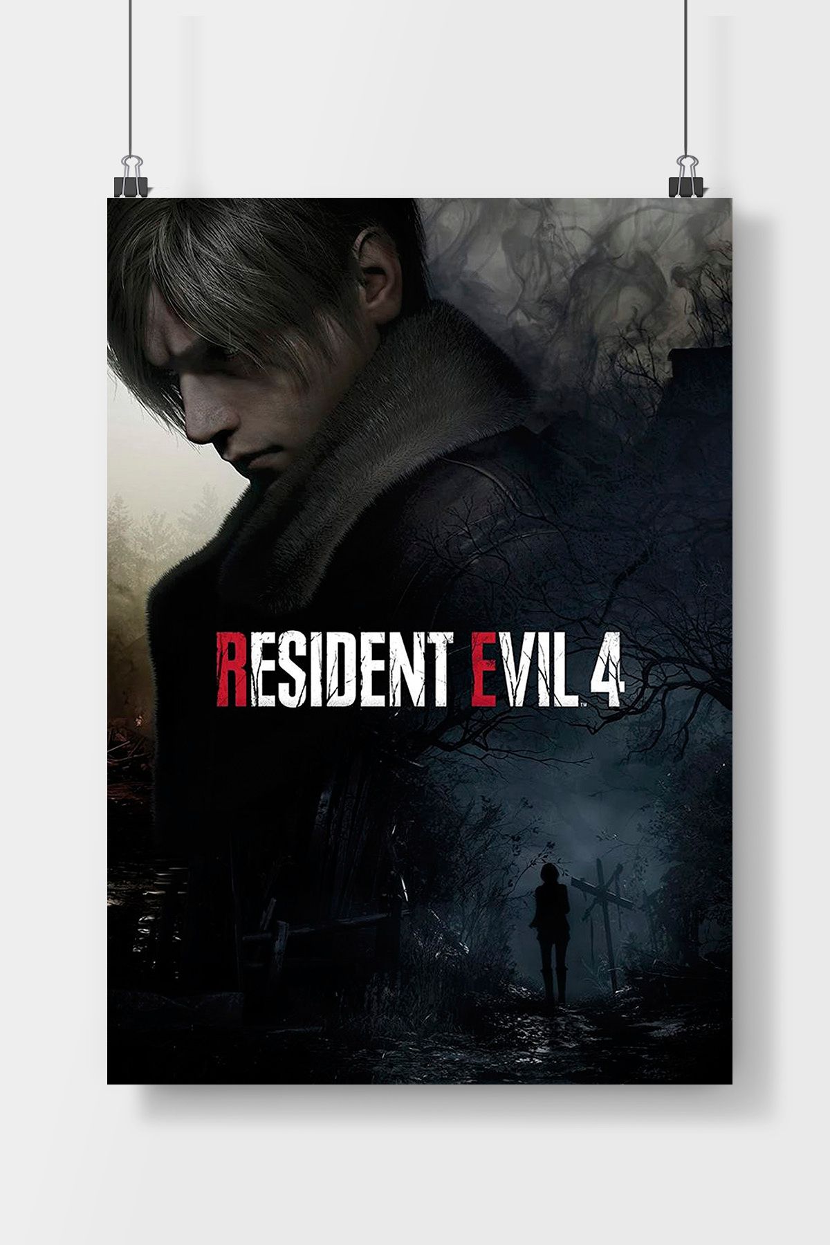 TREND Resident Evil 4 Oyun Poster Çerçevesiz Parlak Fotoğraf Kağıdı