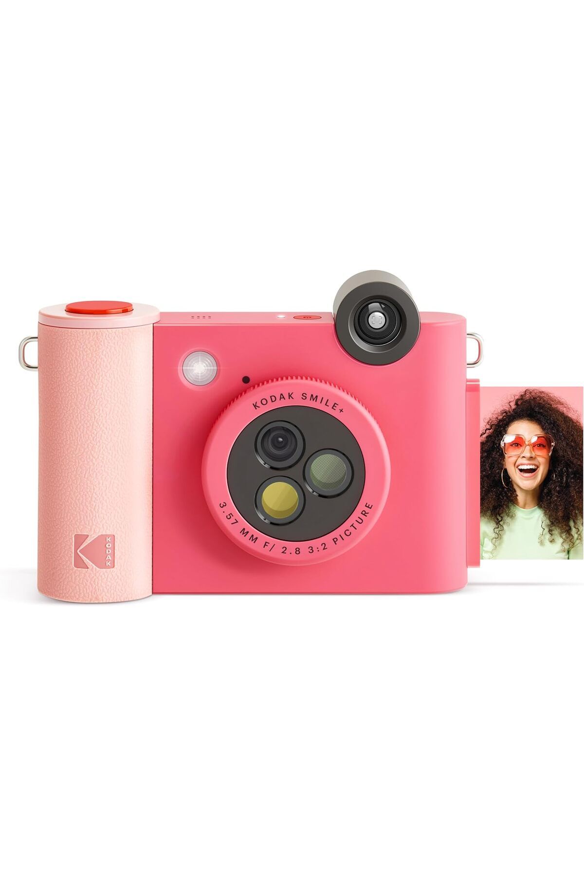 Kodak Smile+ Kablosuz Dijital Anlık Uyumlu Fotoğraf Makinesi Efektli Objektifli, 5x3 İnç Çinko