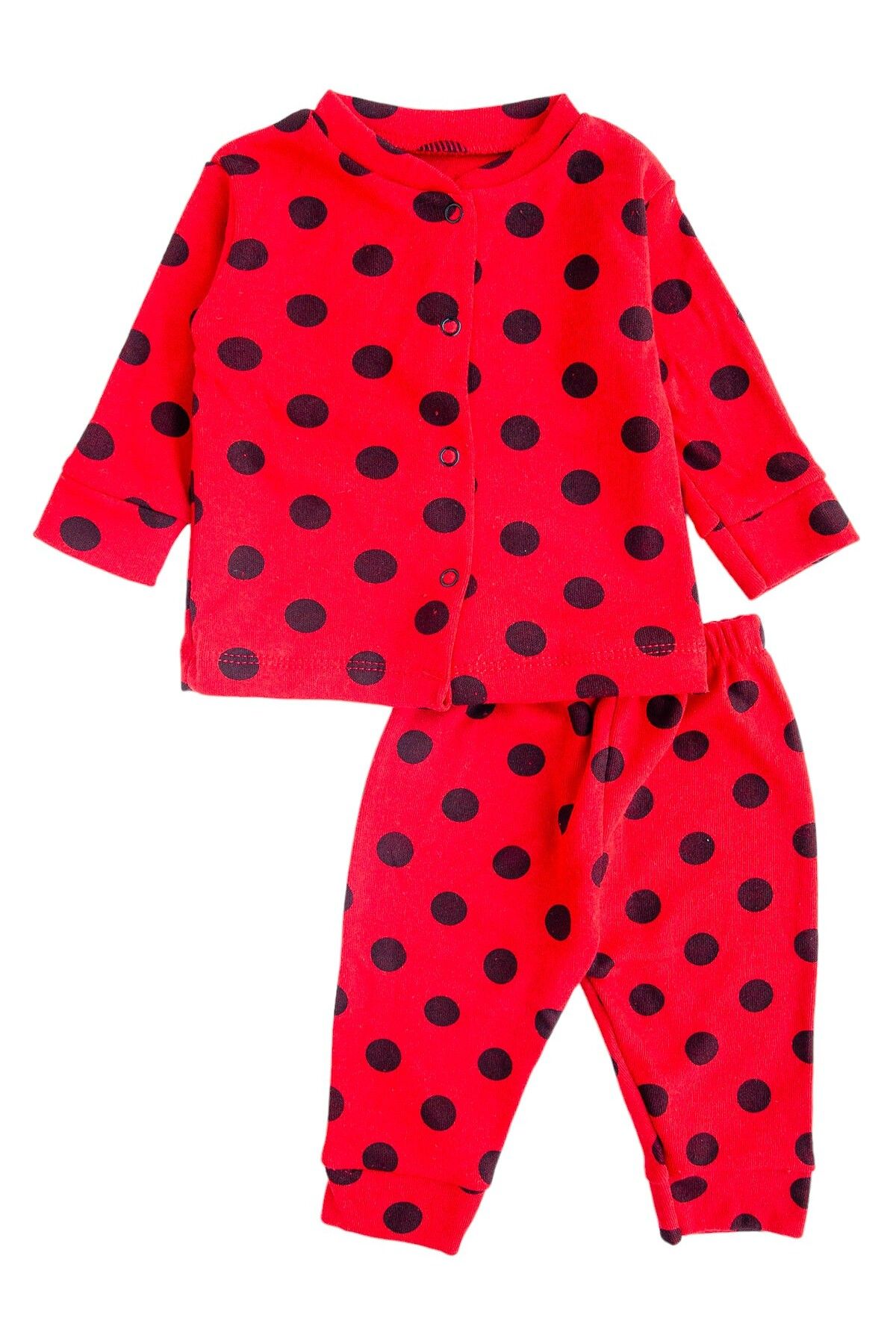 Oz Baby Desenli Pamuklu Bebek Pijama Takım - Kız ve Erkek Bebek Takımları