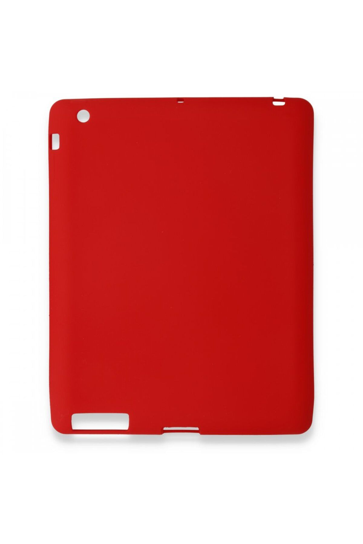TREND CLZ942 İpad 4 9.7 Uyumlu  Kılıf Evo Tablet Silikon - Ürün Rengi : Kırmızı