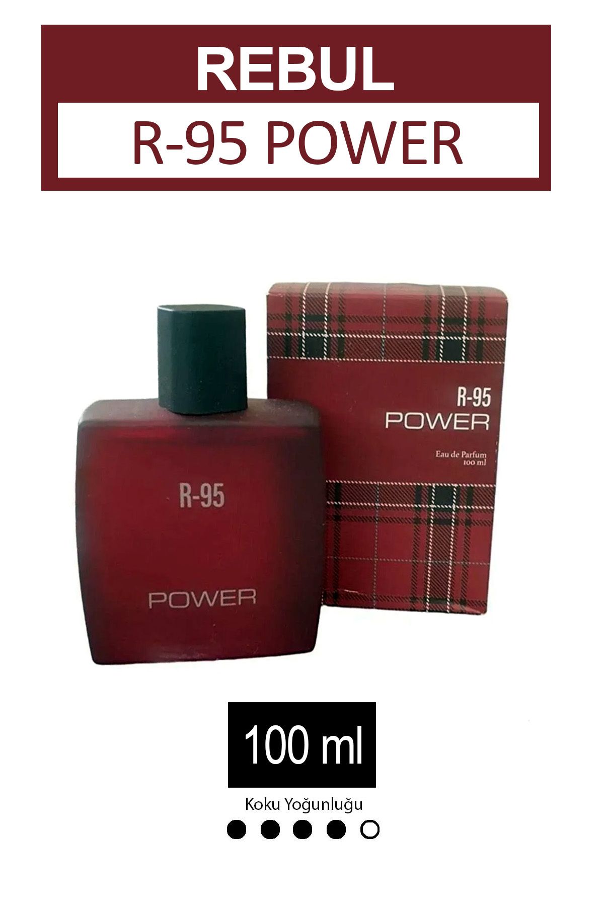 Rebul R-95 Power Eau De Parfüm 100 ml Erkek Parfümü