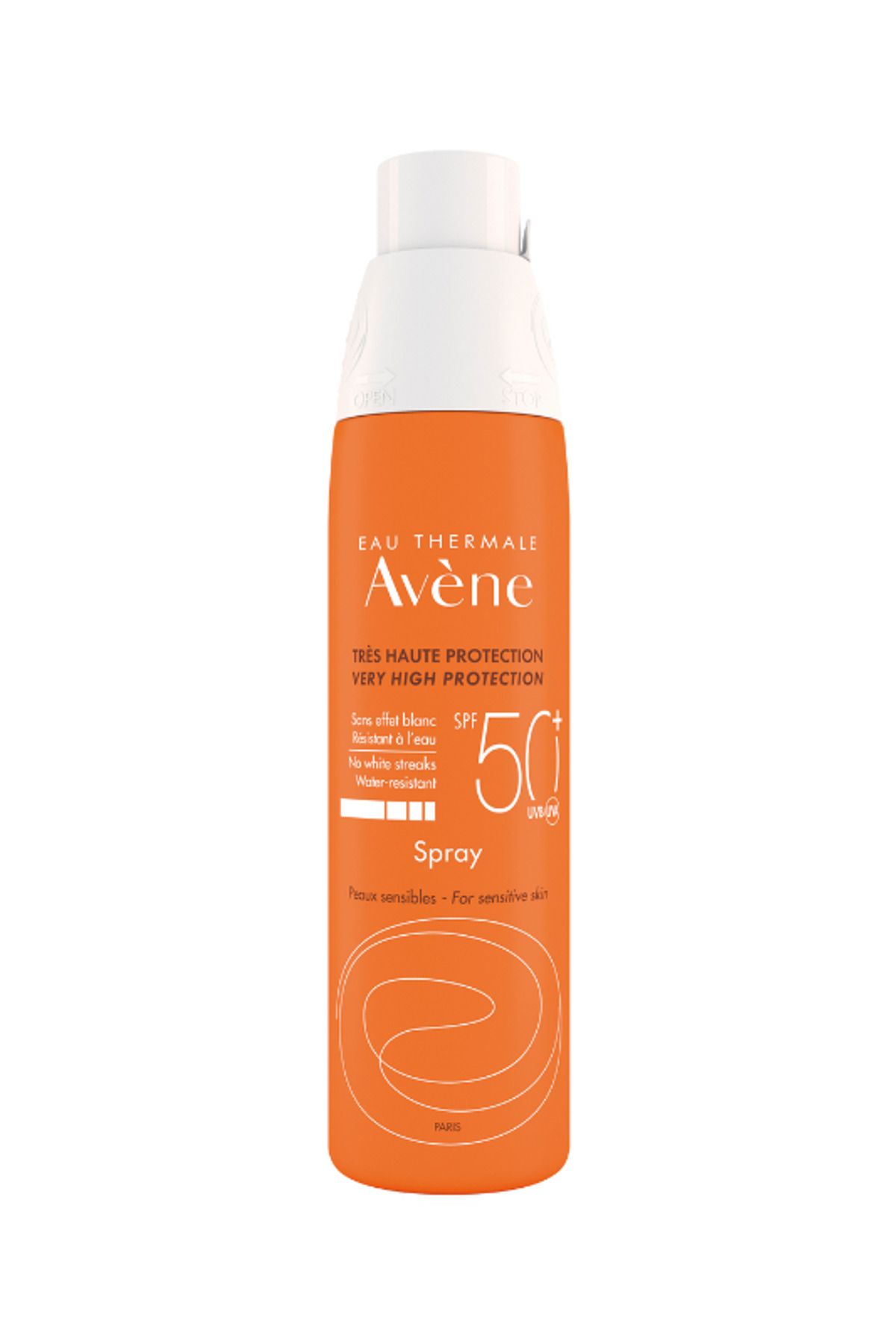 Avene Spray SPF 50+ Tüm Cilt Tipleri İçin Uygun Güneşten Koruyucu Vücut Spreyi 200 ml