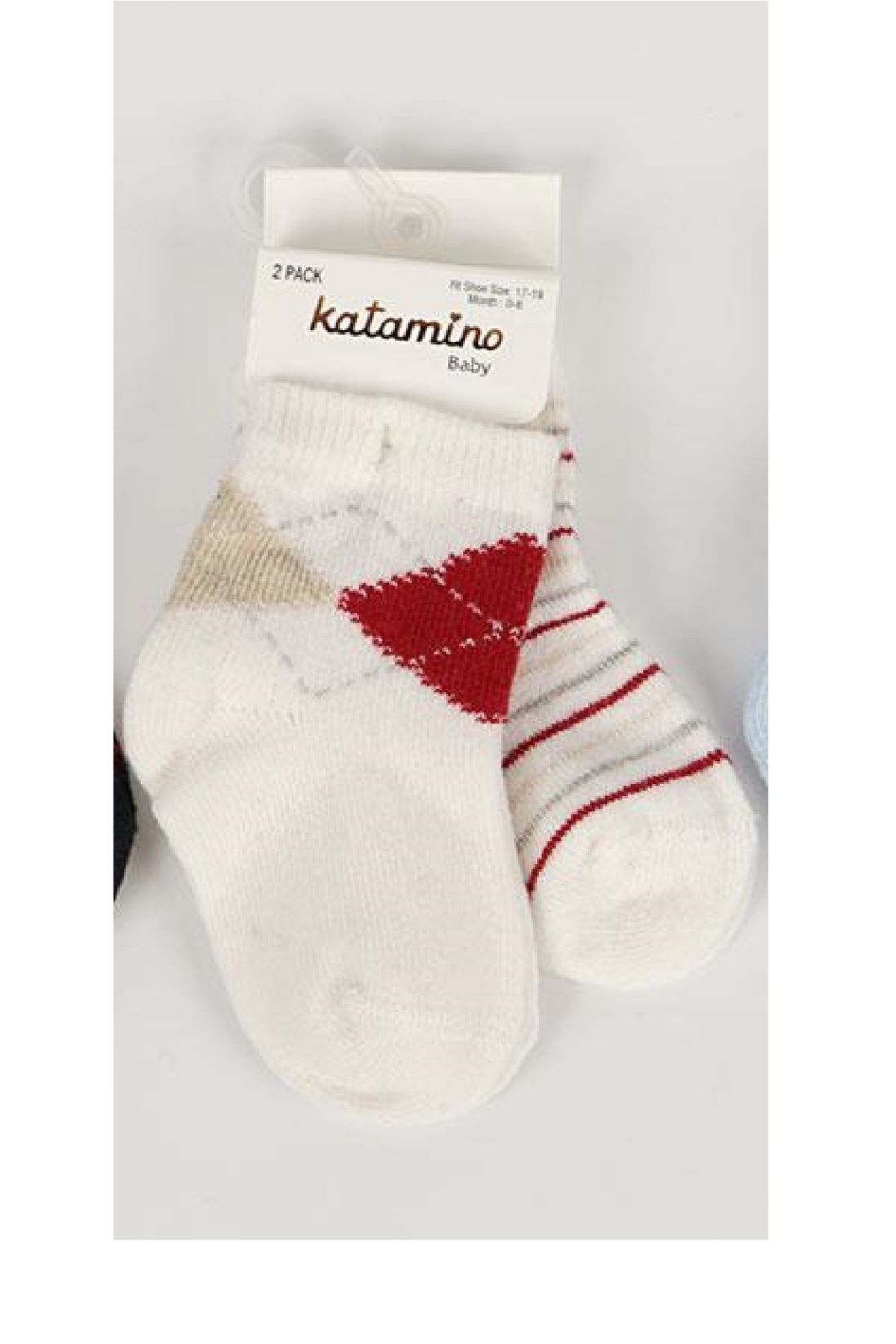 Katamino Mila İkili Erkek Çocuk Soket Çorap