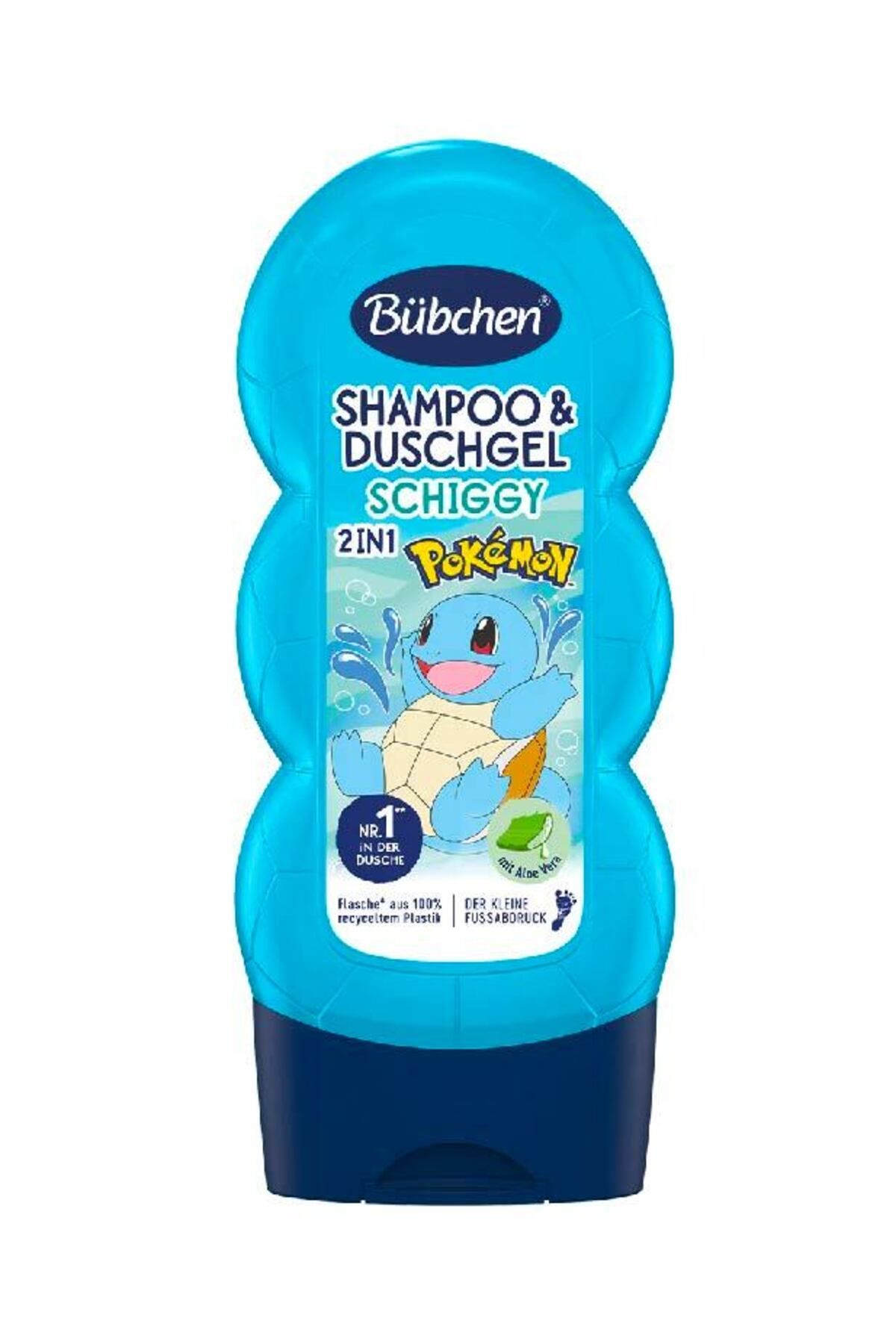 Bübchen Çocuk Şampuanı ve Duş Jeli Schiggy Pokemon 2'si 1 Arada 230 ml