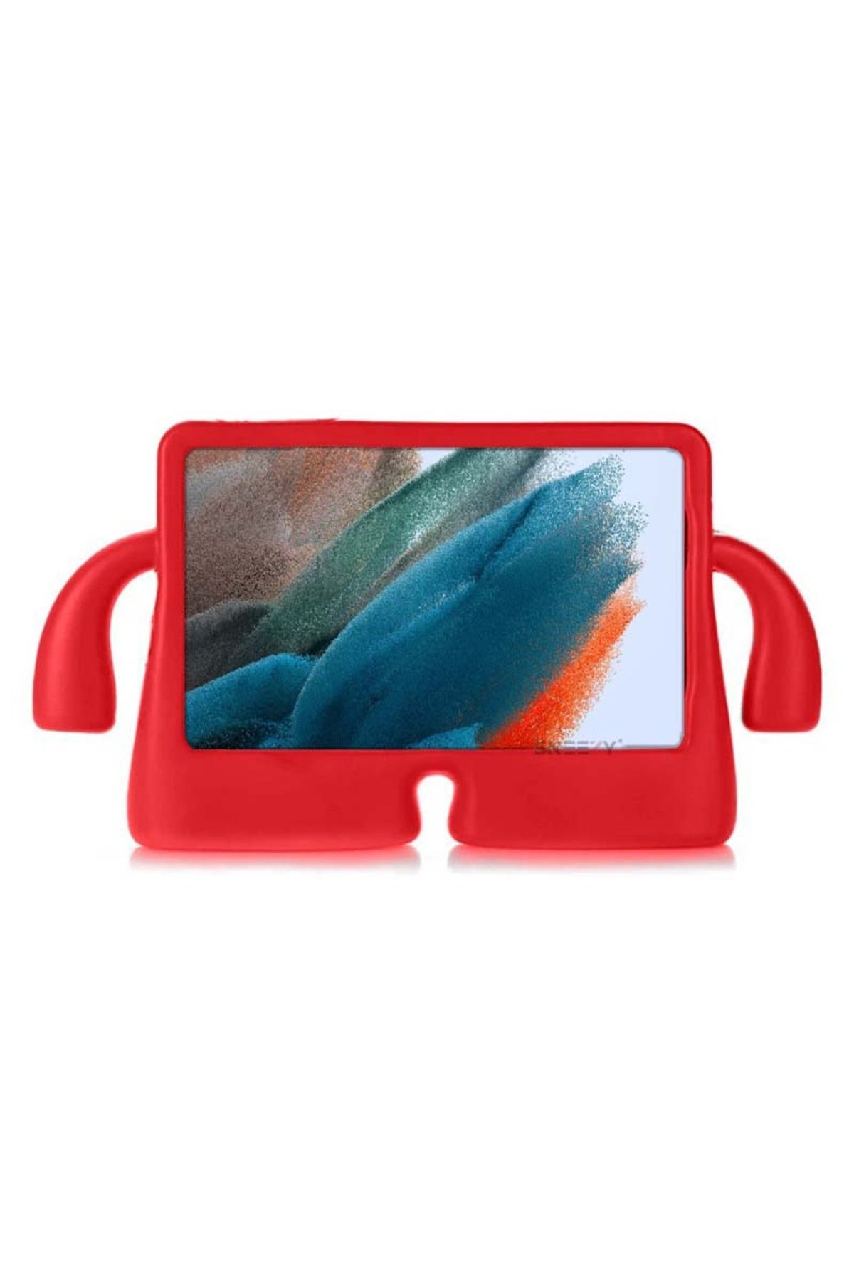 Mcstorey Samsung Tab A7 Lite T220 8.7 İnç Uyumlu KidSafe Silikon Kollu Çocuk Tablet kılıfı