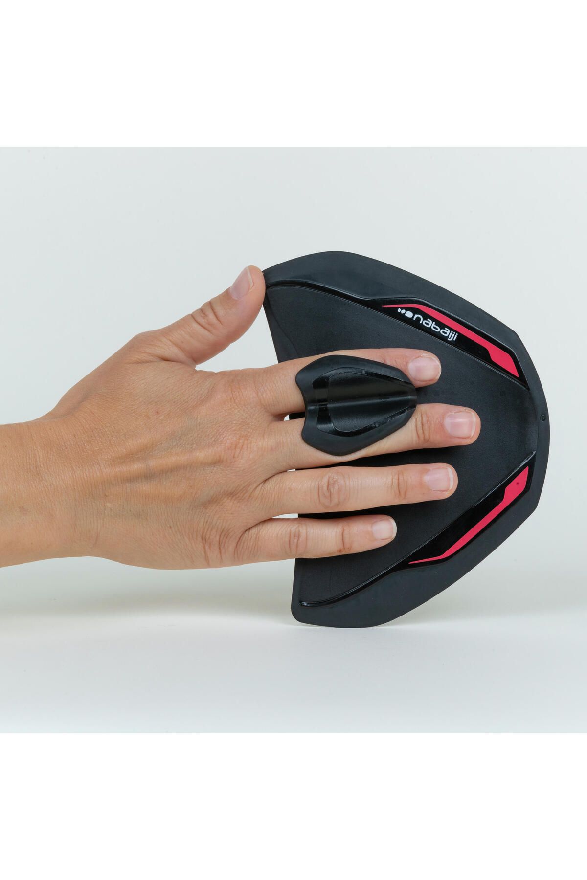 Decathlon Finger Paddle El Paleti - Siyah/Kırmızı - 900