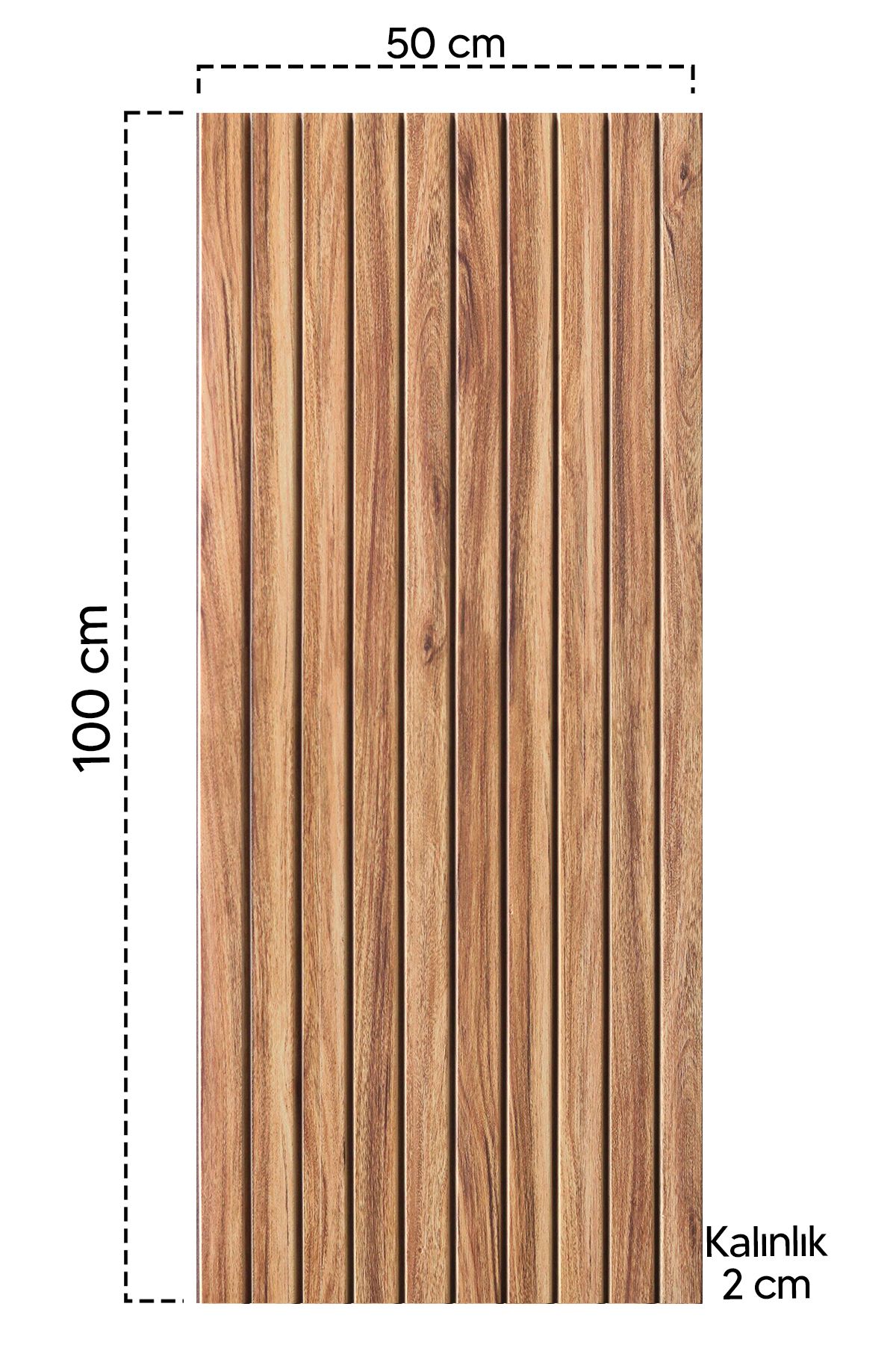 Stikwall Ahşap Görünümlü Strafor Duvar Kaplama Paneli 910-202 - 50x100