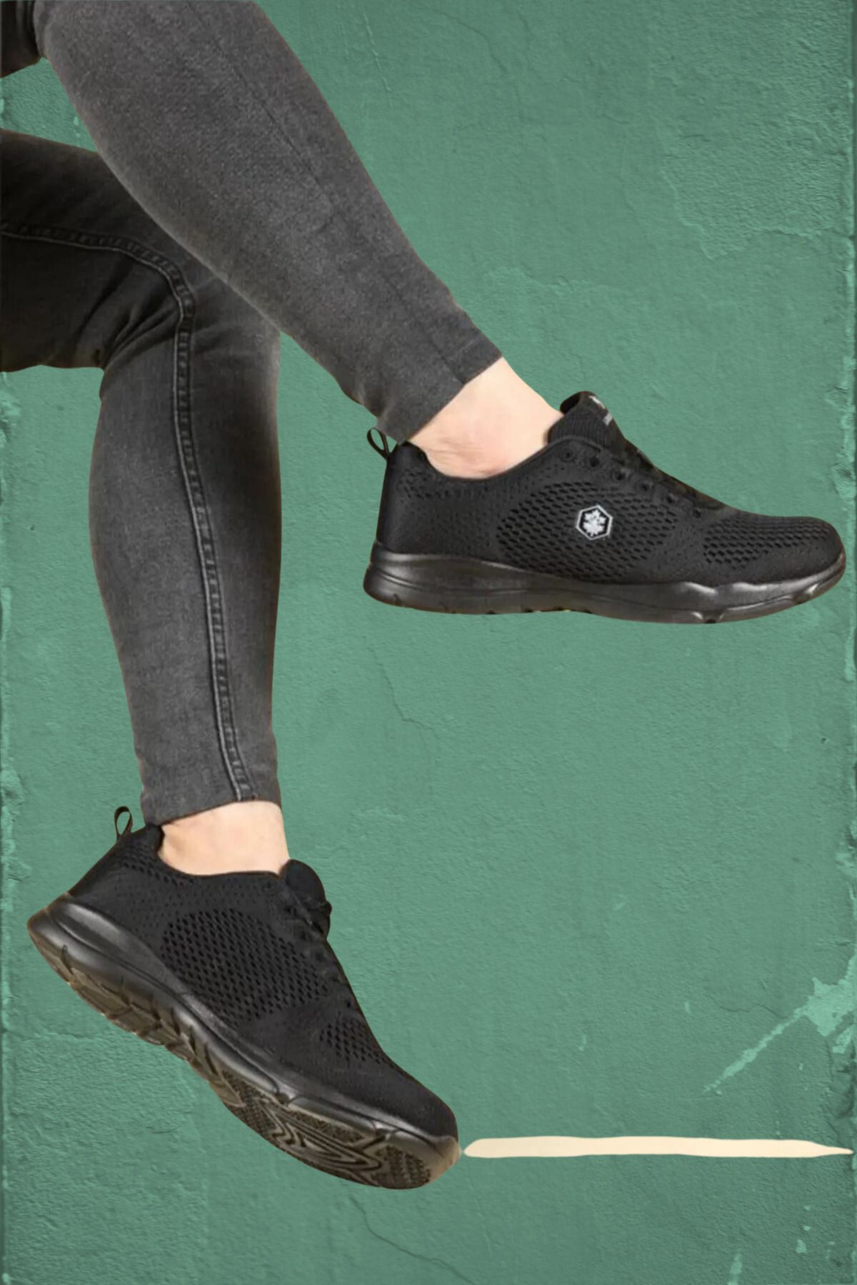 Lumberjack Siyah-Beyaz Kadın/Erkek Unisex Günlük Comfort Sneaker Ayakkabı