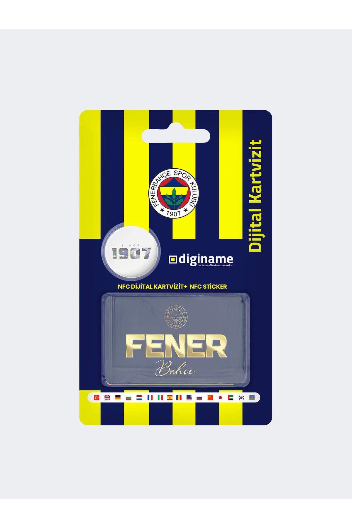 Fenerbahçe FB DIJITAL KARTVIZIT İKILI  NFC QR TE