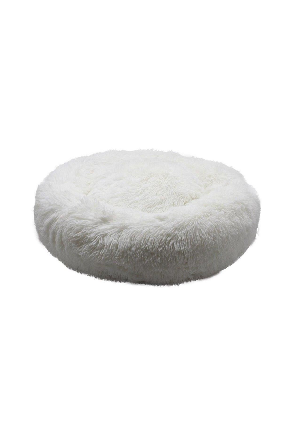 Zampa Ponchick Kedi Köpek Yatağı 50 cm Beyaz
