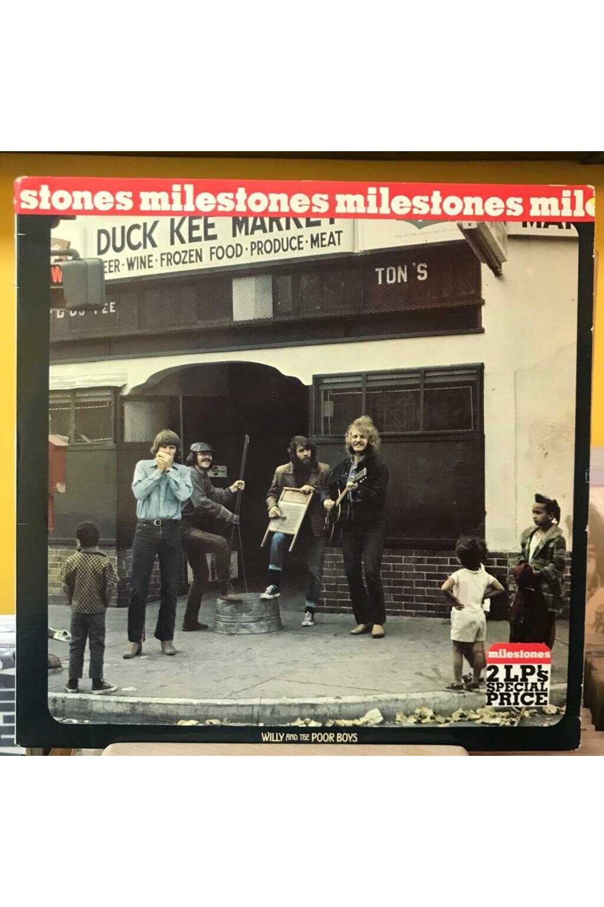 ALP PLAK Creedence Clearwater Revival – Milestones: Cosmo's Factory / Willy And The Poor Boys - Plak 2LP
