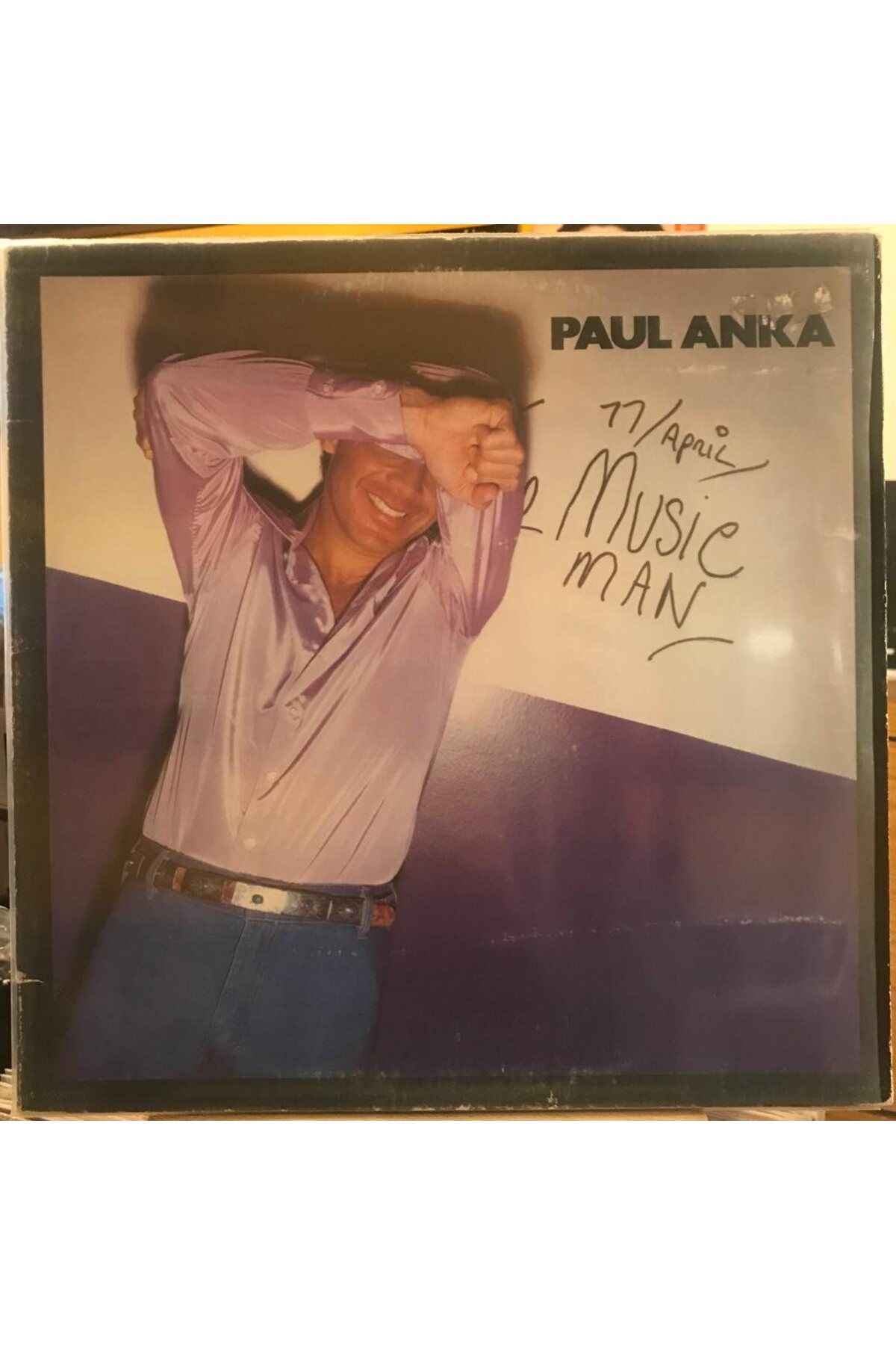 ALP PLAK Paul Anka – The Music Man - Plak LP