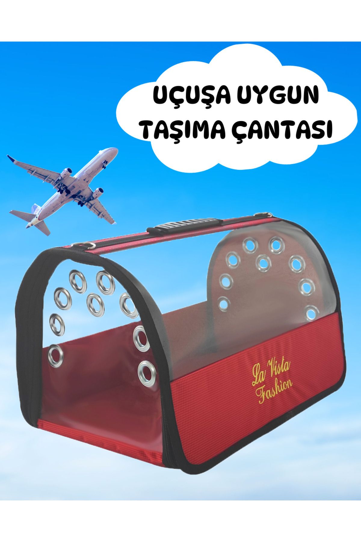 LAVİSTA Lavista Lüx Taşıma Çantası Flybag Kırmızı