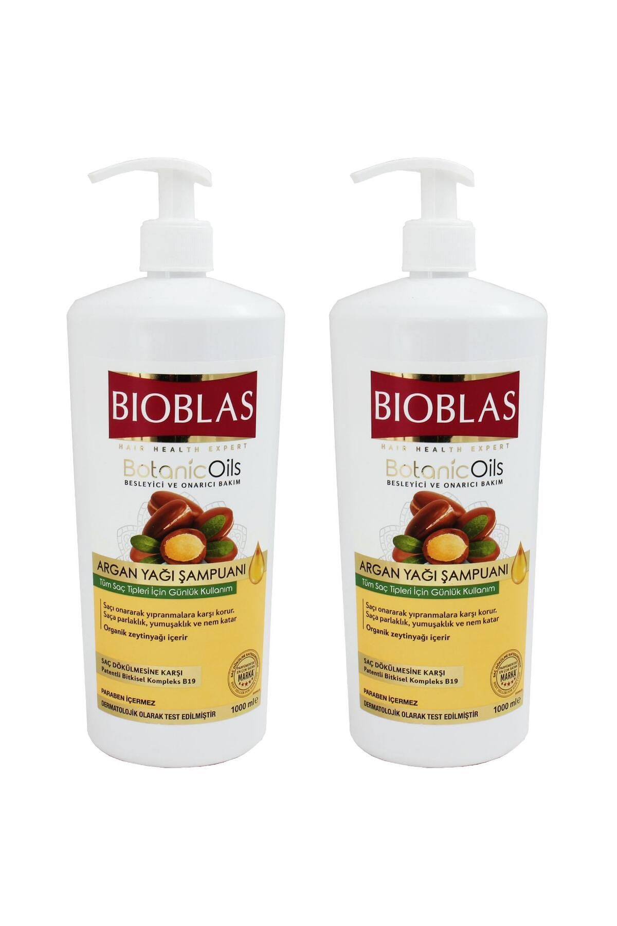 Bioblas Argan Yağı Şampuanı 1000 Ml 2 Adet