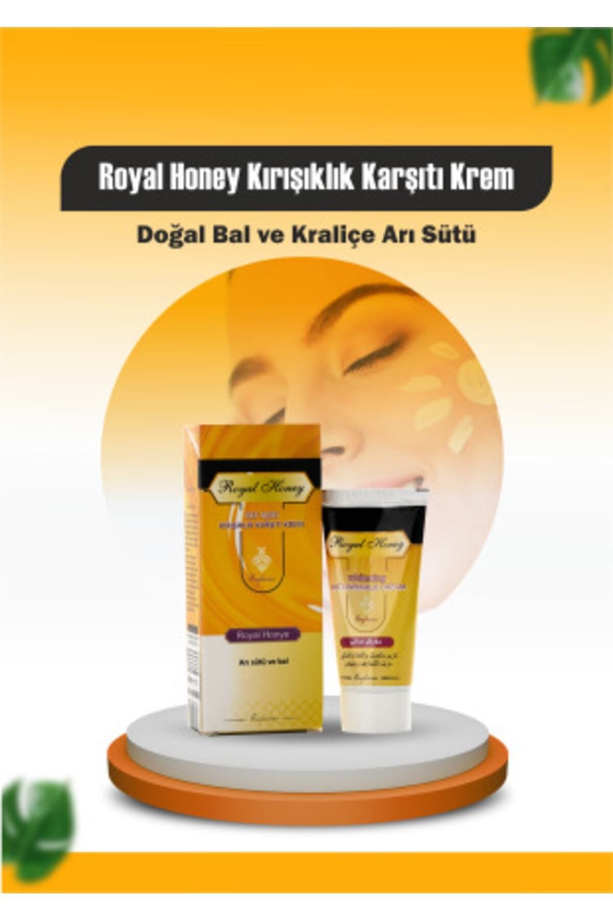propoleo Royal Honey - Arı Sütü Özlü Ve Bal Karışımlı Kırışıklık Giderici Ve Karşıtı Krem - 50ml