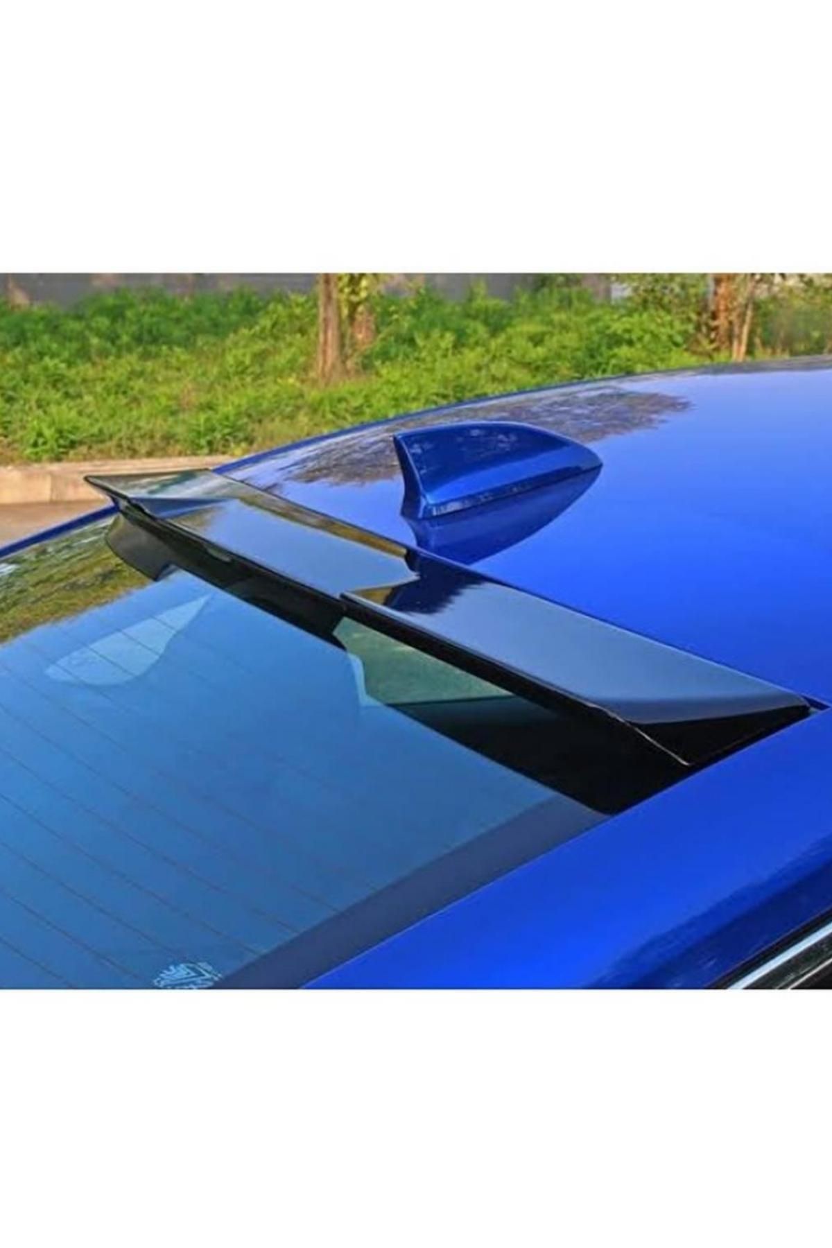 aksarabana Honda Civic Fe M4 Style Cam Üstü Spoiler Parlak Siyah (PİANO BLACK) Boyalı