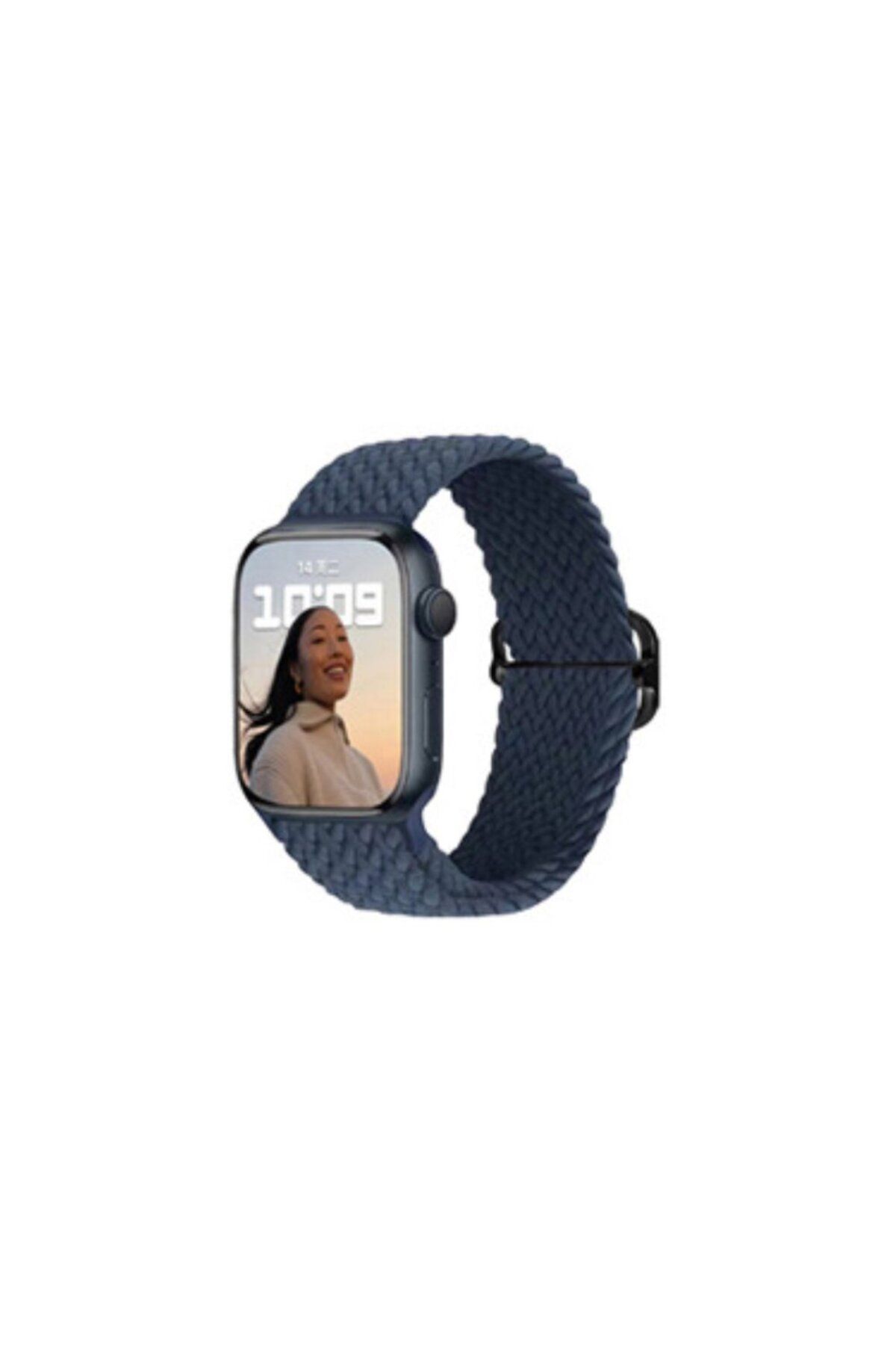 TREND CLZ942 Apple Watch 45mm Star Kordon -Uyumlu  Ürün Rengi : Mavi