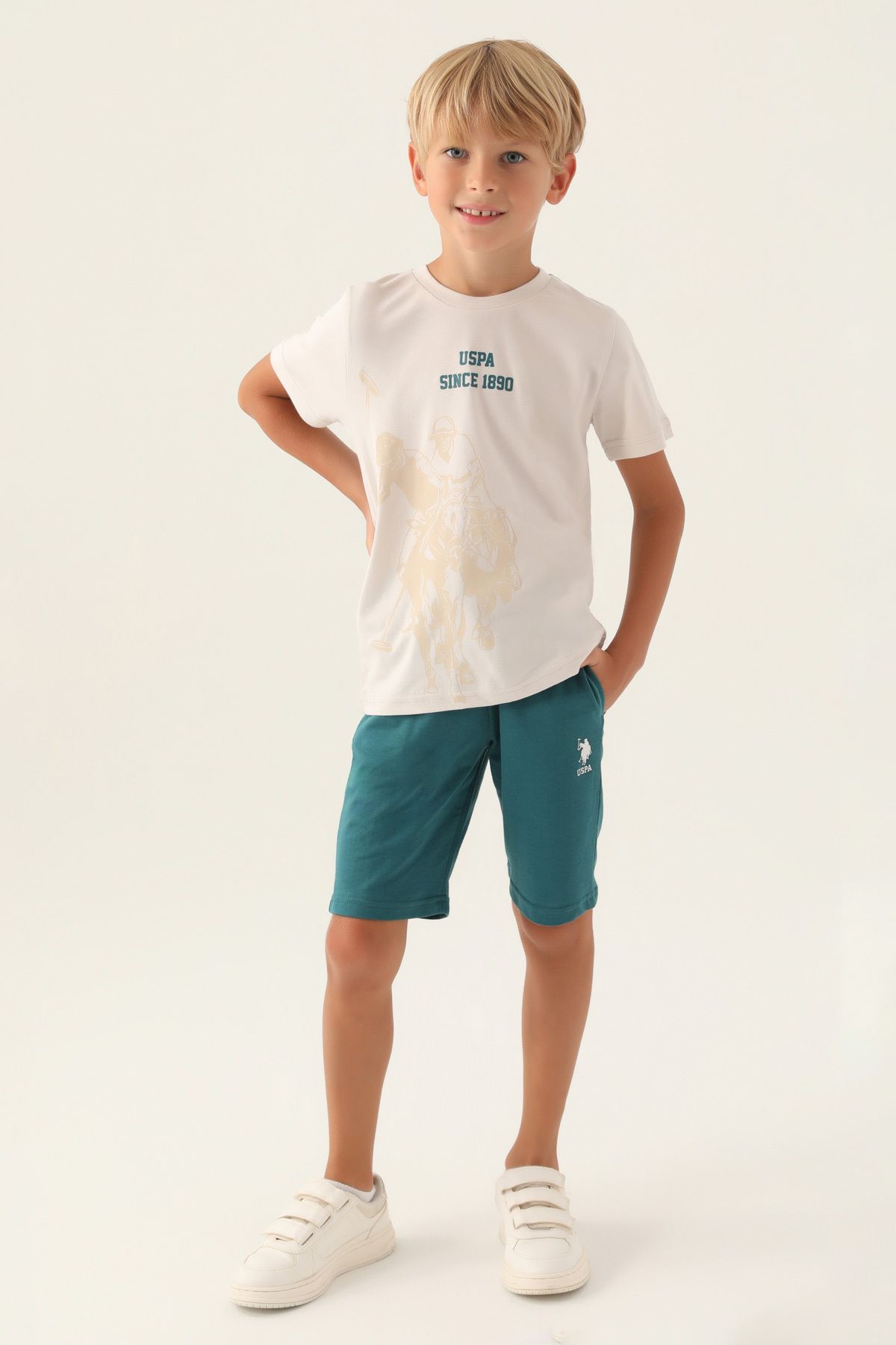 U.S. Polo Assn. Erkek Çocuk Lisanslı Authentic Clothing Alt Üst Takım