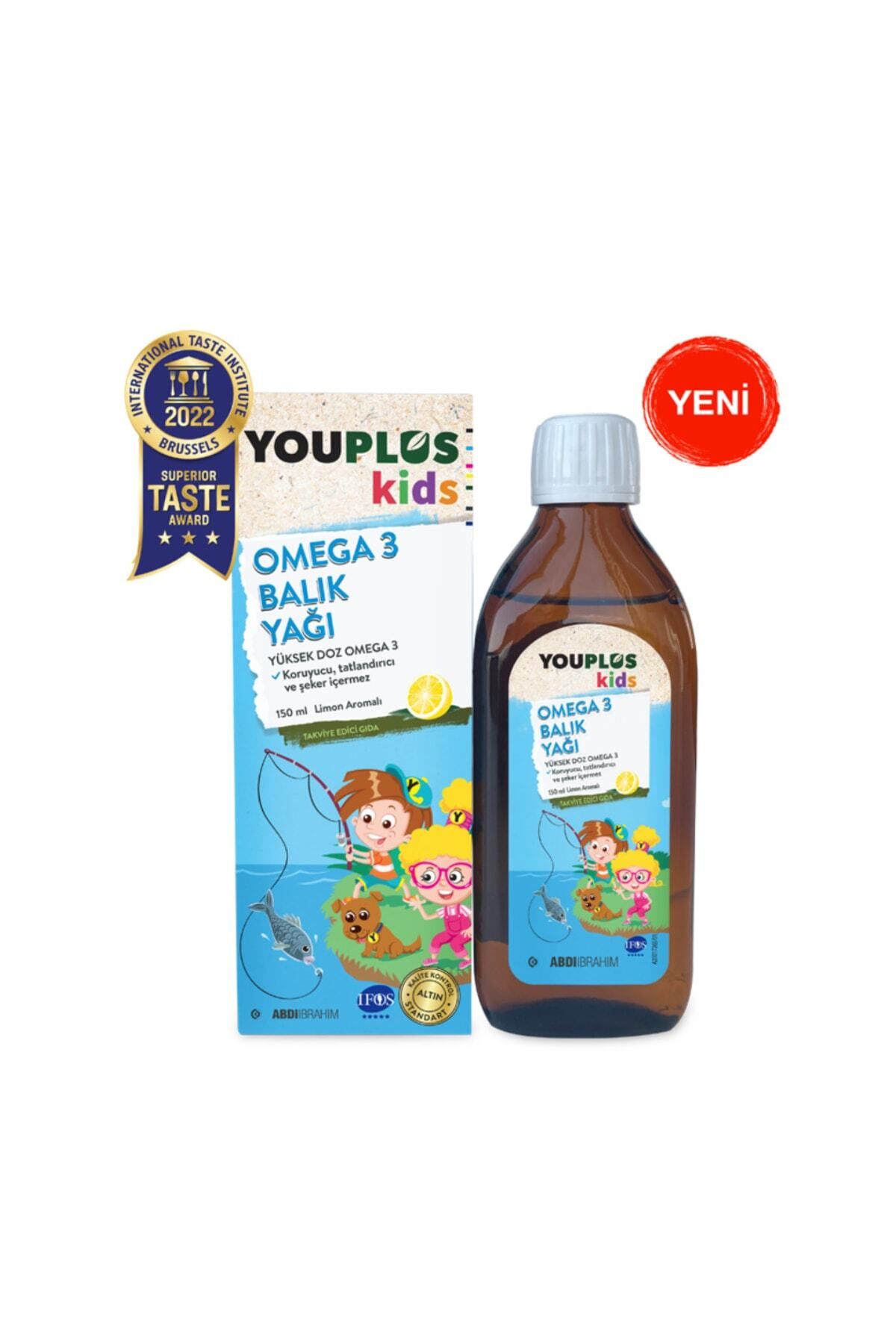 Youplus Kids Omega 3 150 ml Şurup 8699514570394