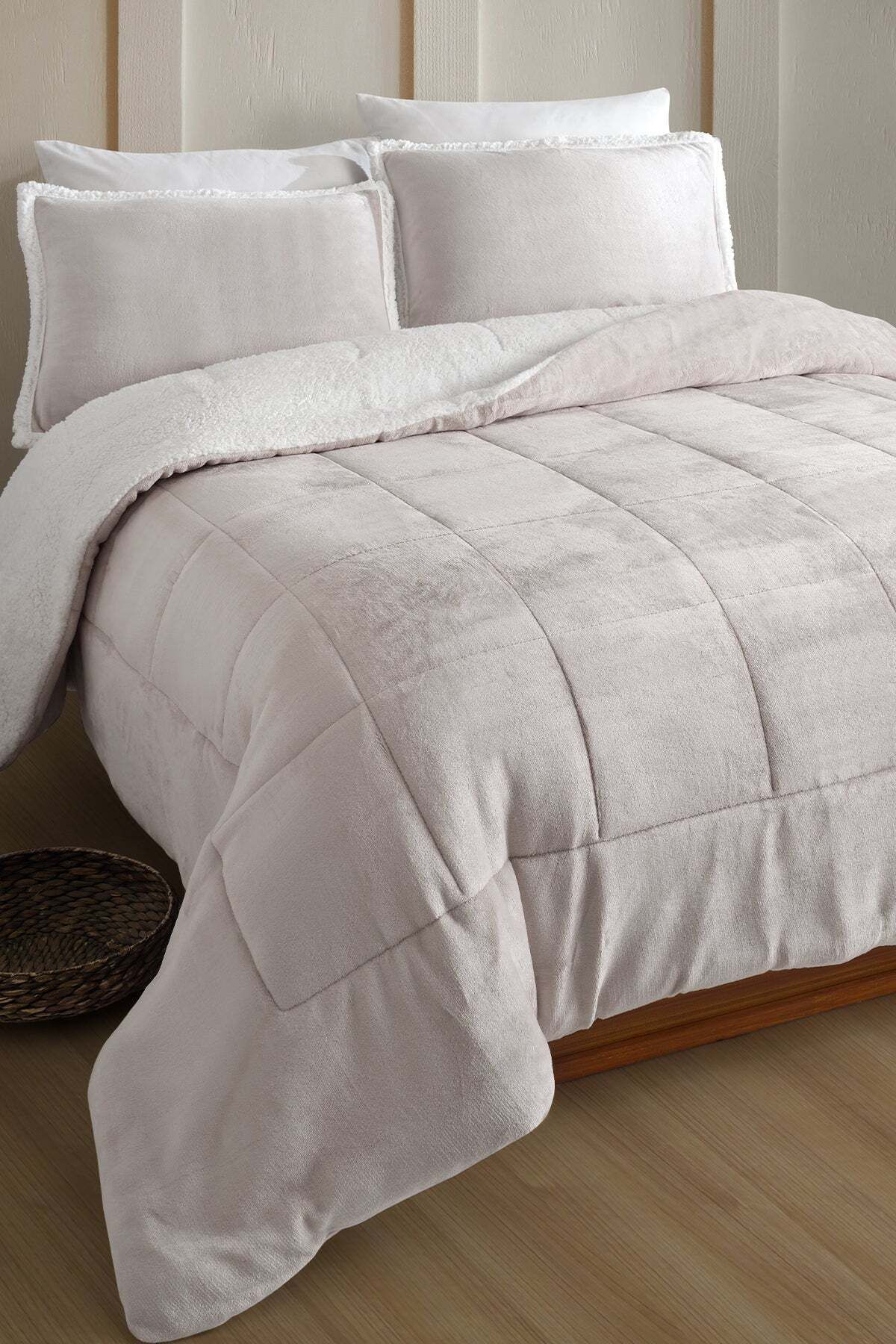 Elart Solid Comfort Set Modern Uyku Seti Çift Kişilik Taş