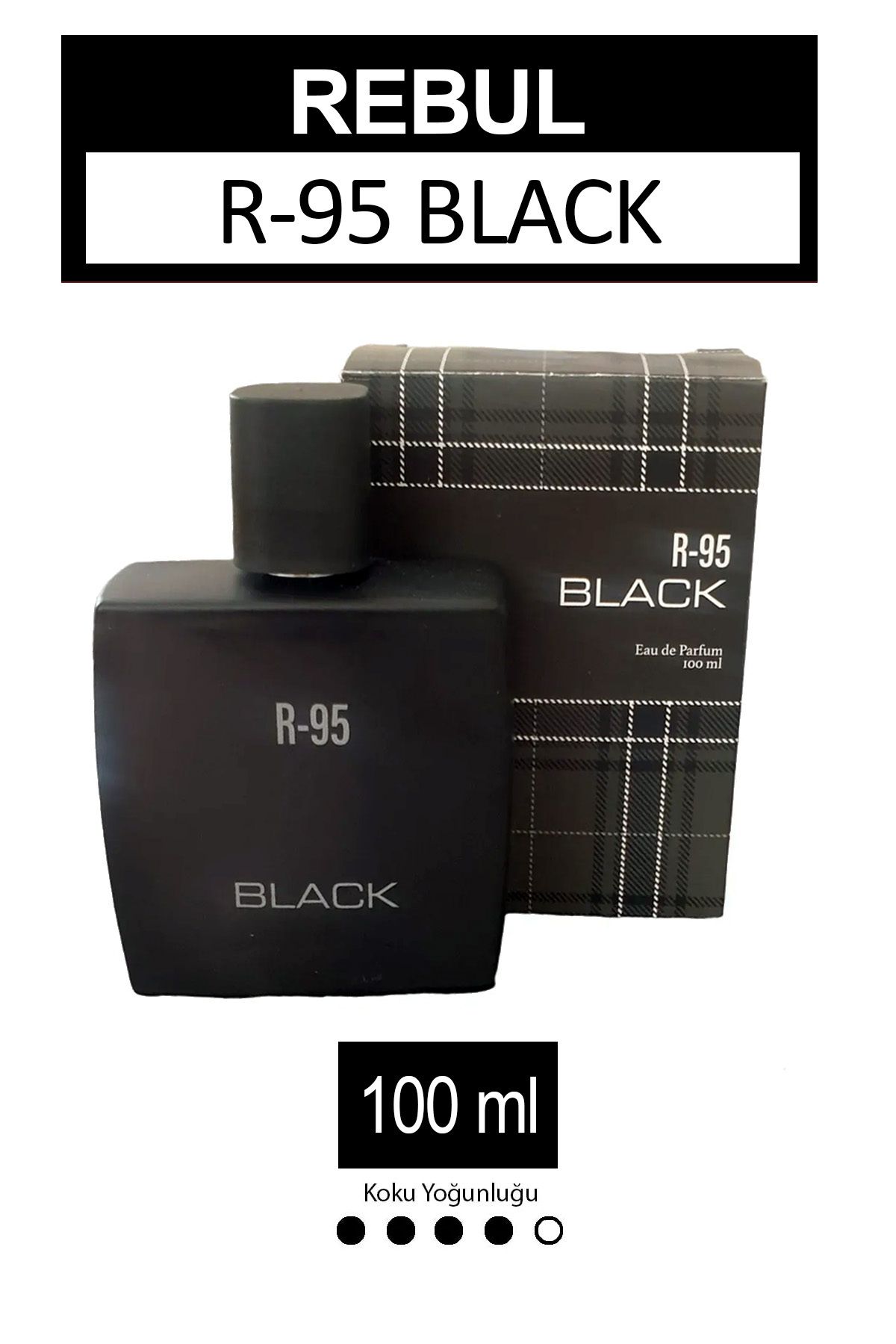Rebul R-95 Black Eau De Parfüm 100 ml Erkek Parfümü