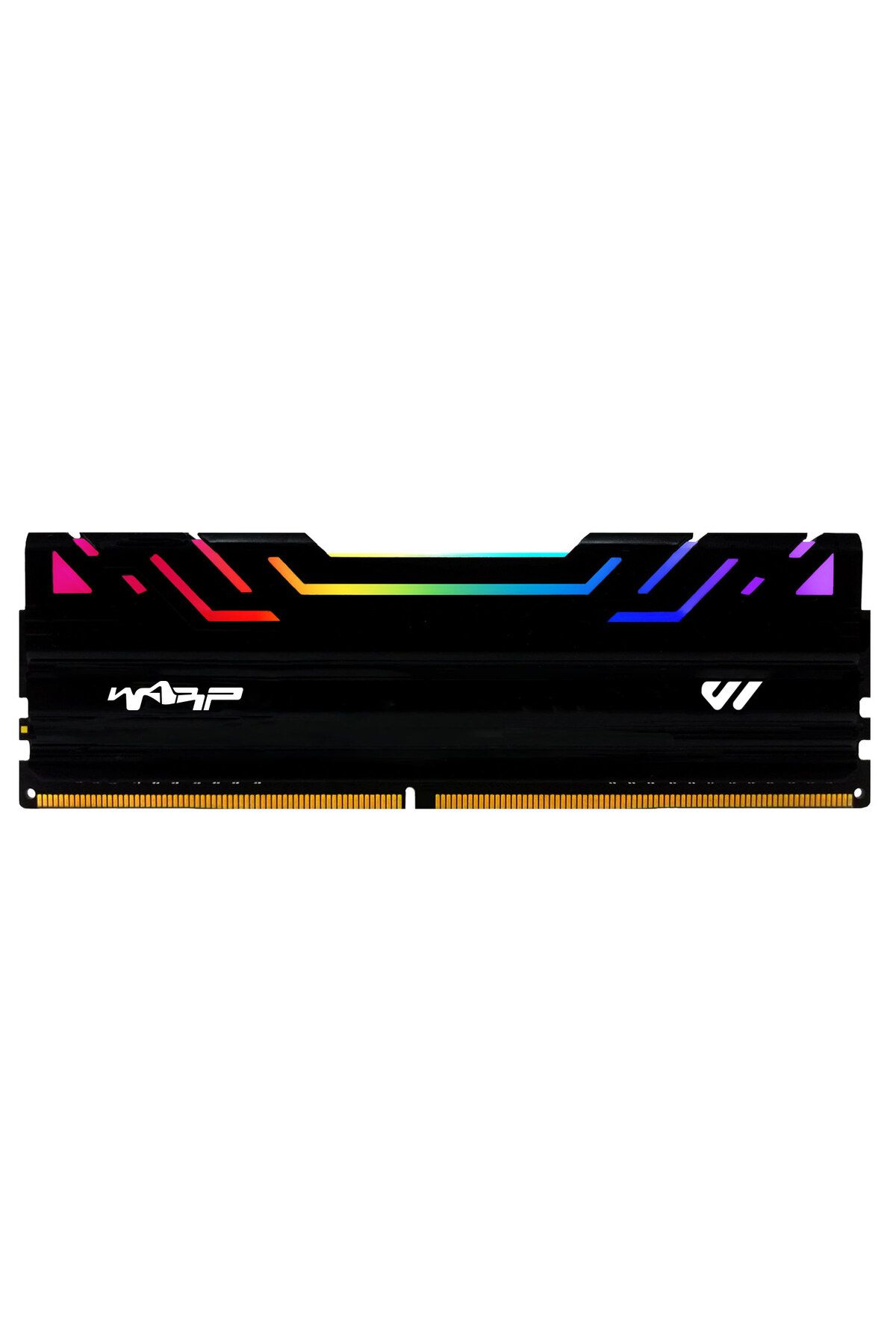 Warp 8GB DDR4 3200 MHZ RGB SİYAH PC RAM WR-R8X1-B