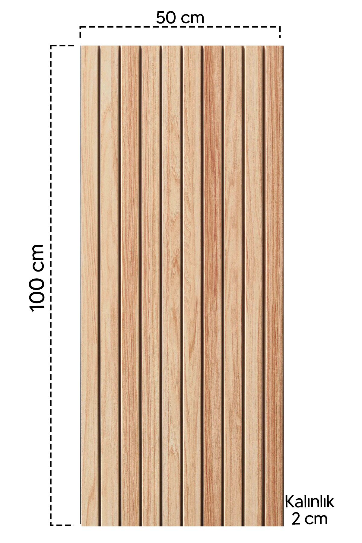Stikwall Ahşap Görünümlü Strafor Duvar Kaplama Paneli 910-201 - 50x100