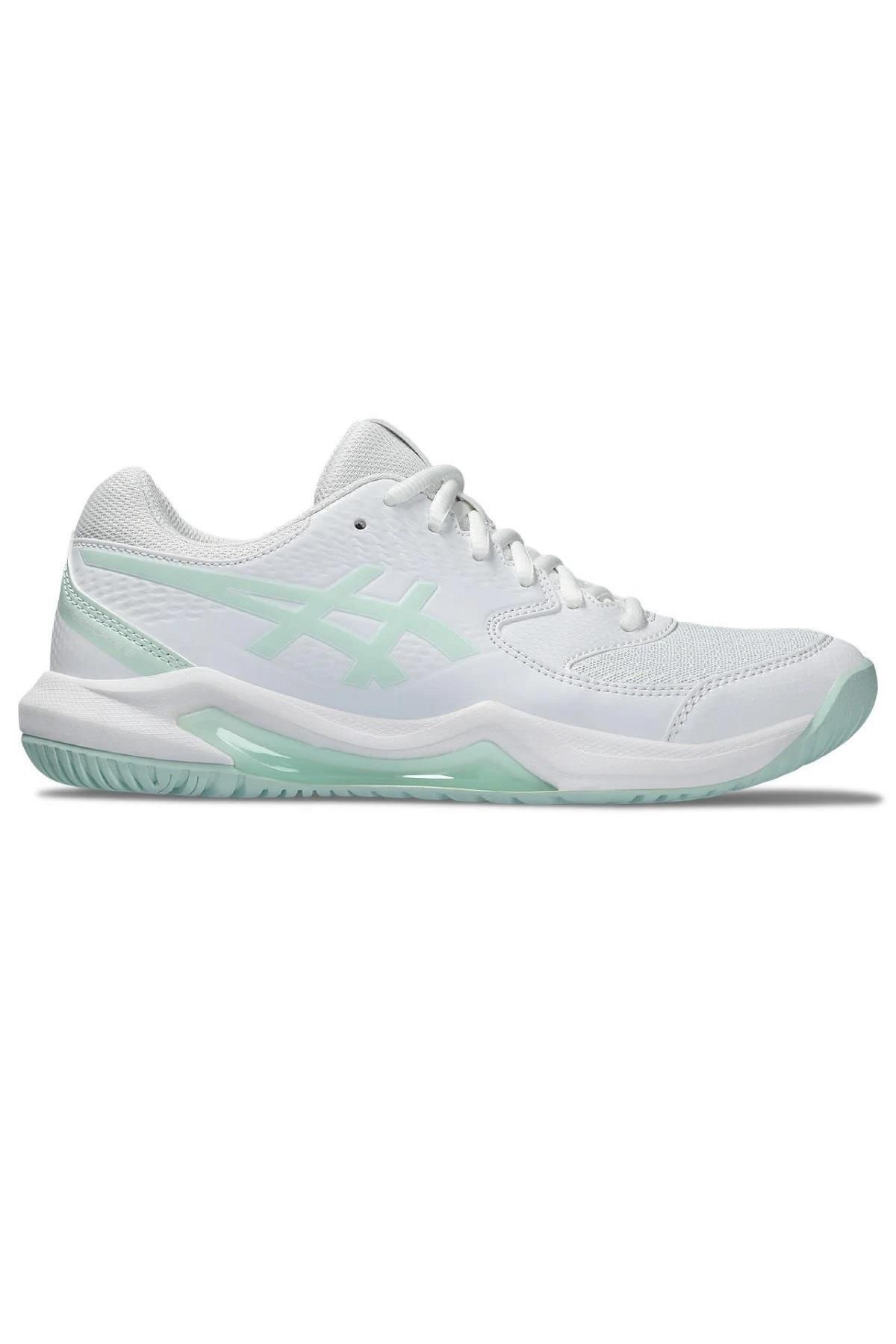 Asics Gel-Dedicate 8 Beyaz Yeşil  Tenis Ayakkabısı