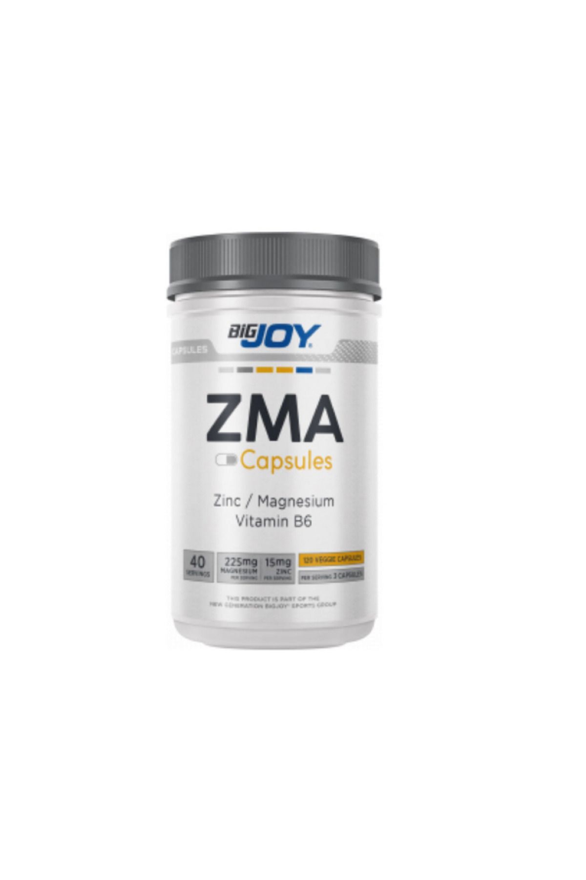 Big Joy ZMA 120 Kapsül Zinc Magnezyum B6 Vitamini Etkili