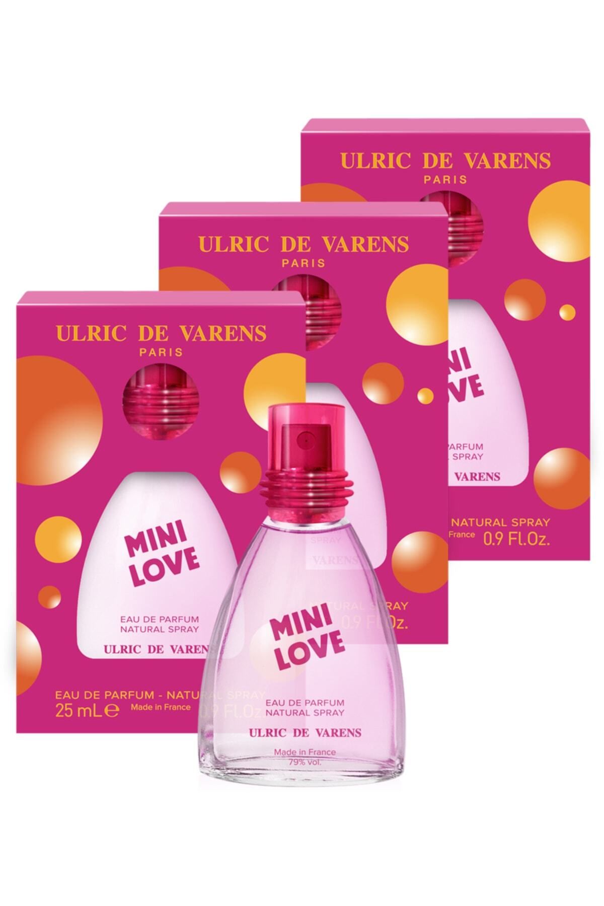 Ulric De Varens Mini Love 3'lü Set (3x25ml Edp ) Kadın Parfüm