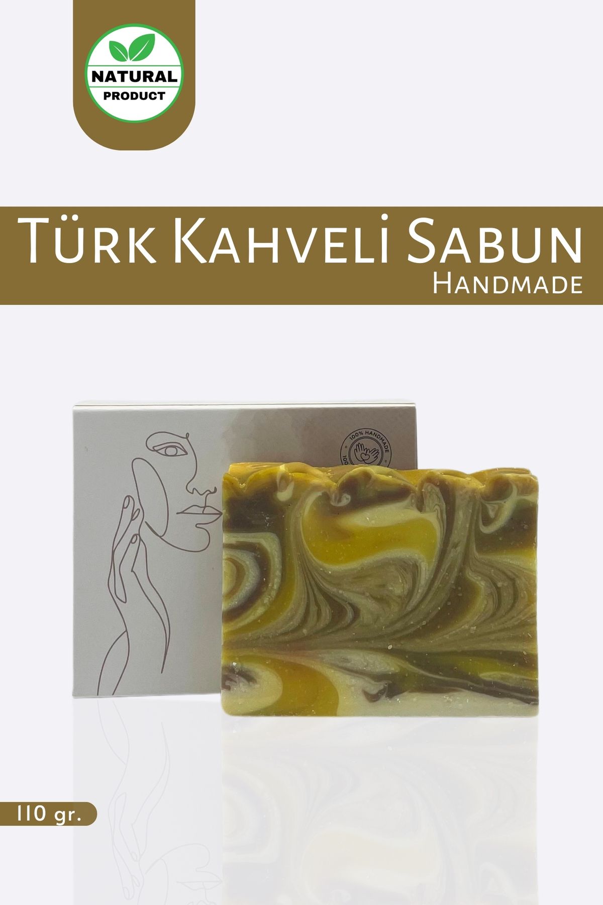 LaNaturel Handmade Türk Kahveli Sabun
