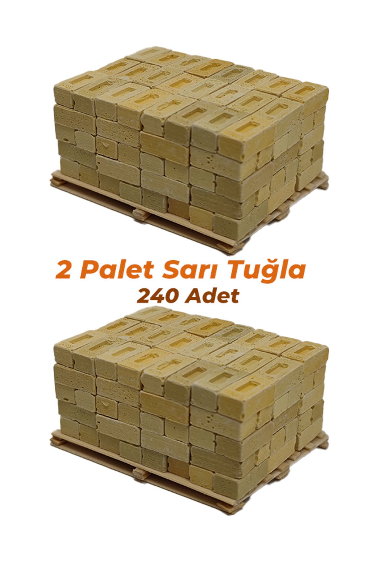 Tshigo Minyatür Çamur Sarısı Tuğla ( 240 Adet )
