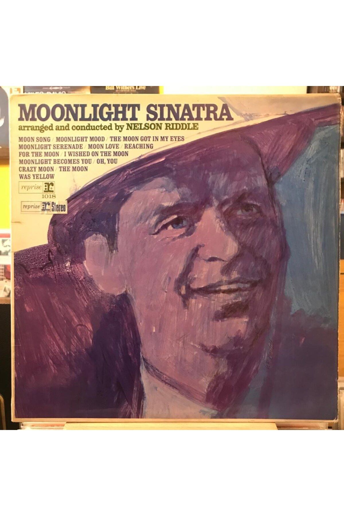 ALP PLAK Frank Sinatra – Moonlight Sinatra - Plak LP