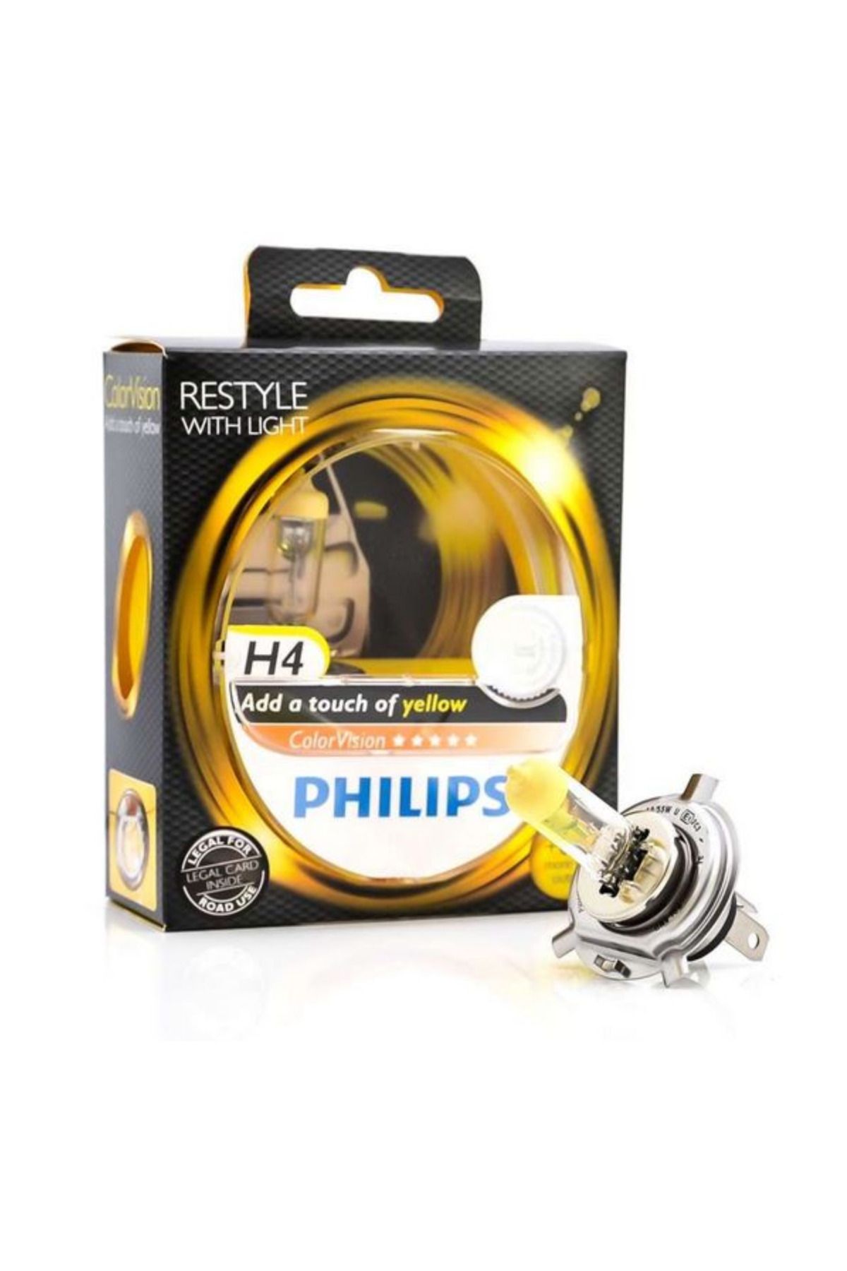 Philips H4 COLOR VİSİON YELLOW