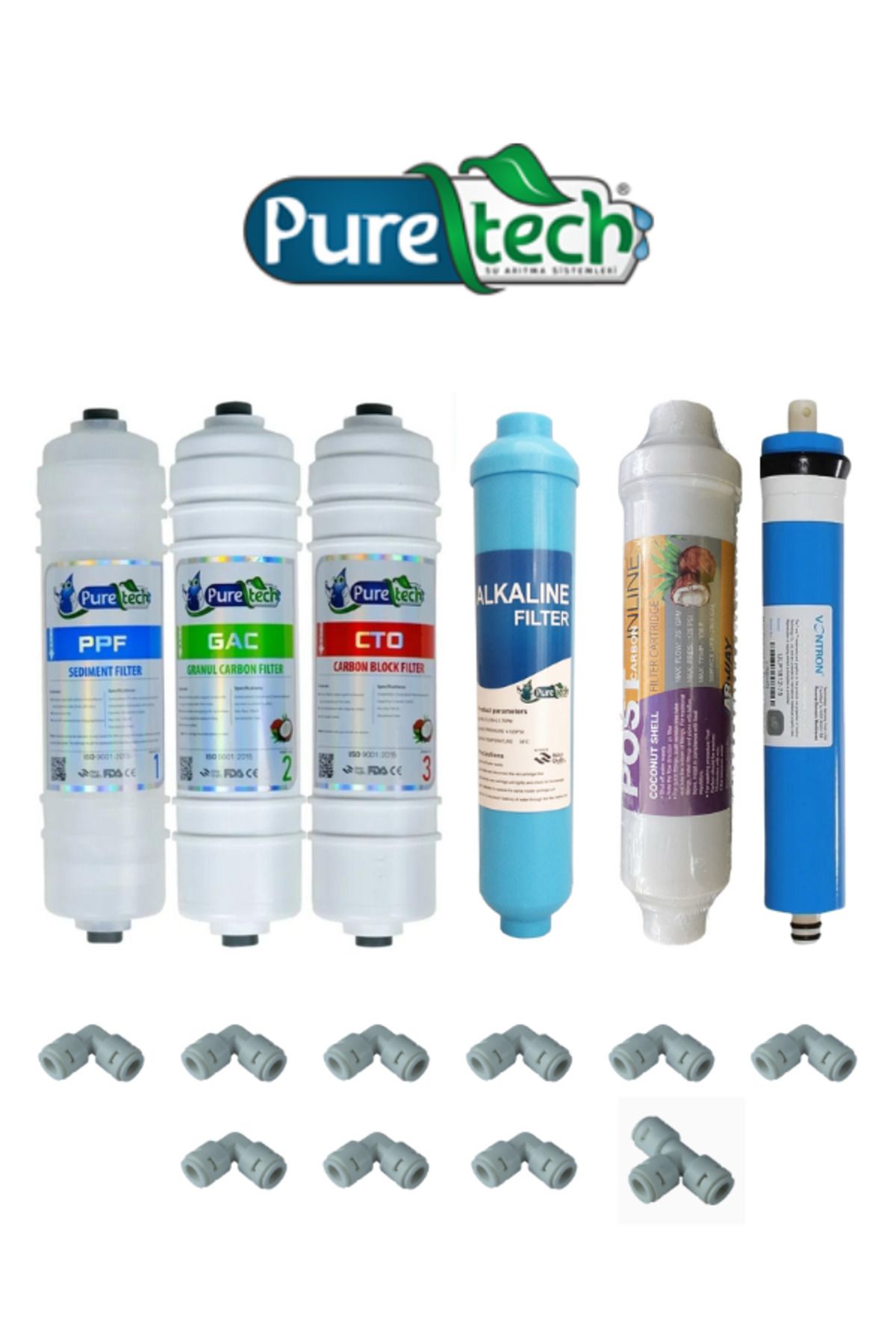 puretech Sandıraz Puretech 6'lı Filtre Seti