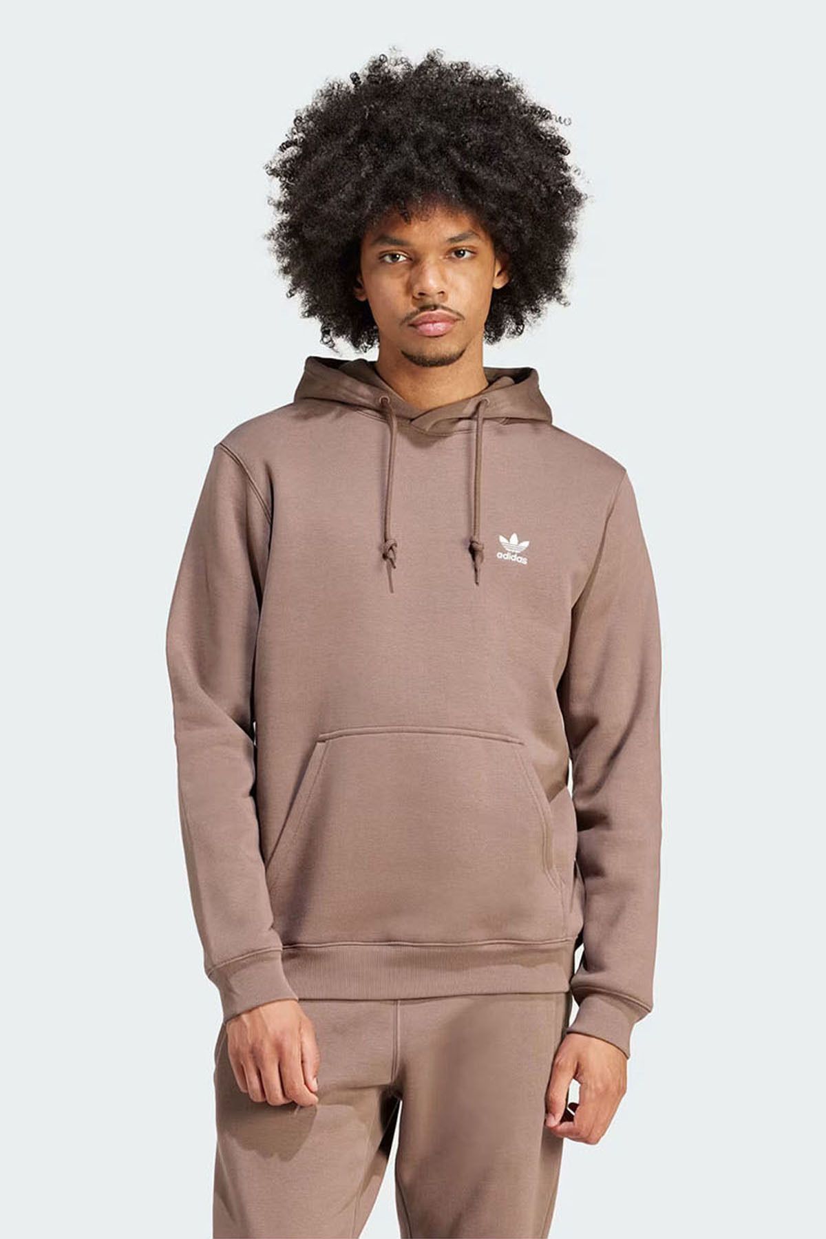 adidas Erkek Günlük Sweatshirt Essential Hoody Ir7786