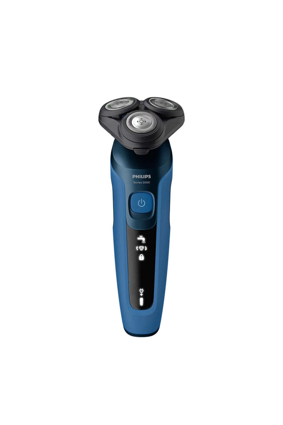 Philips Sinek Kaydı Tıraş Makinesi, Yuvarlak Başlık, Şarj Göstergesi, Mavi