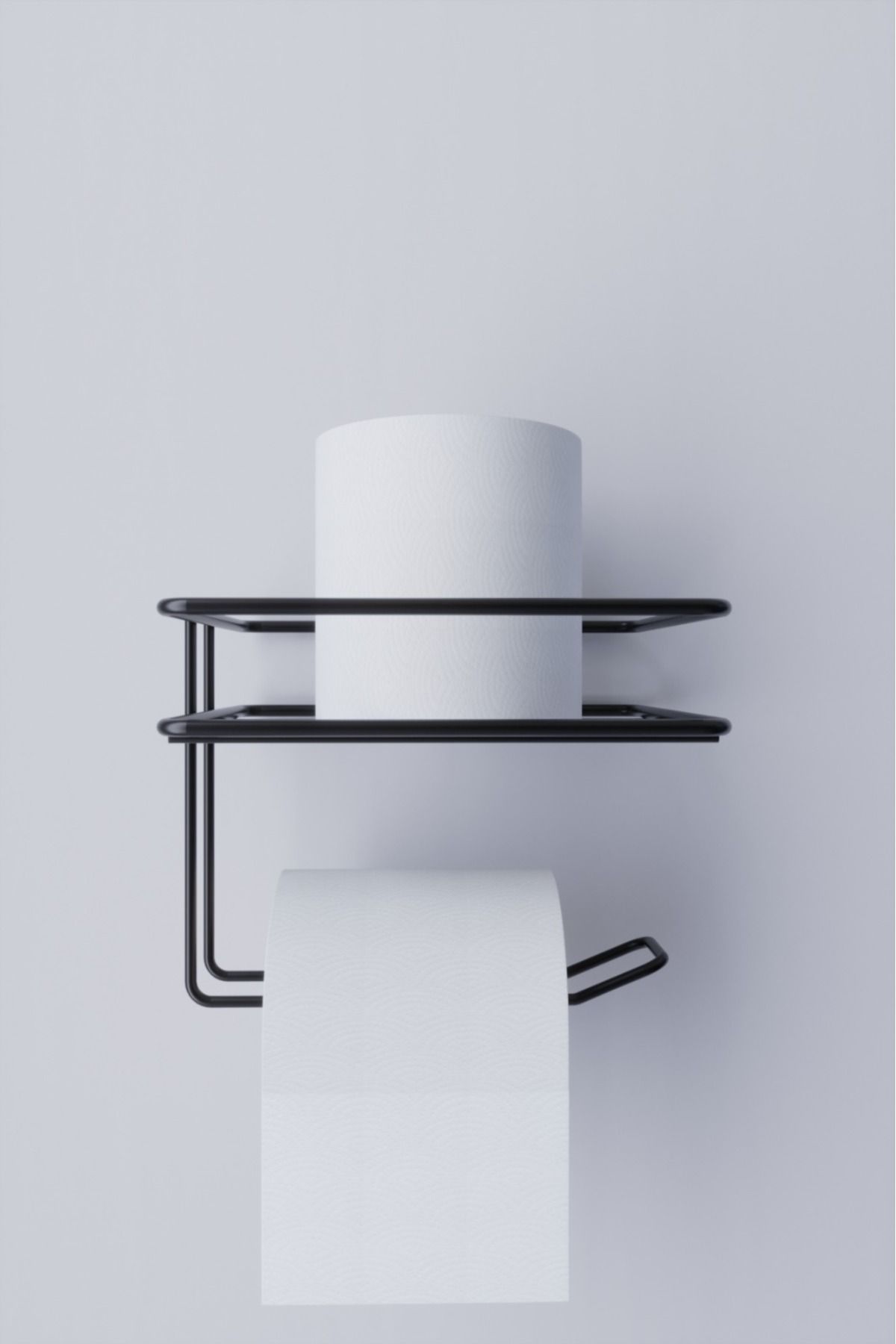 boz concept home Süper Yapışkanlı Tuvalet Kağıtlığı Tutacağı Askısı Mat Metal Tuvalet Kağıtlık Banyo Aksesuar