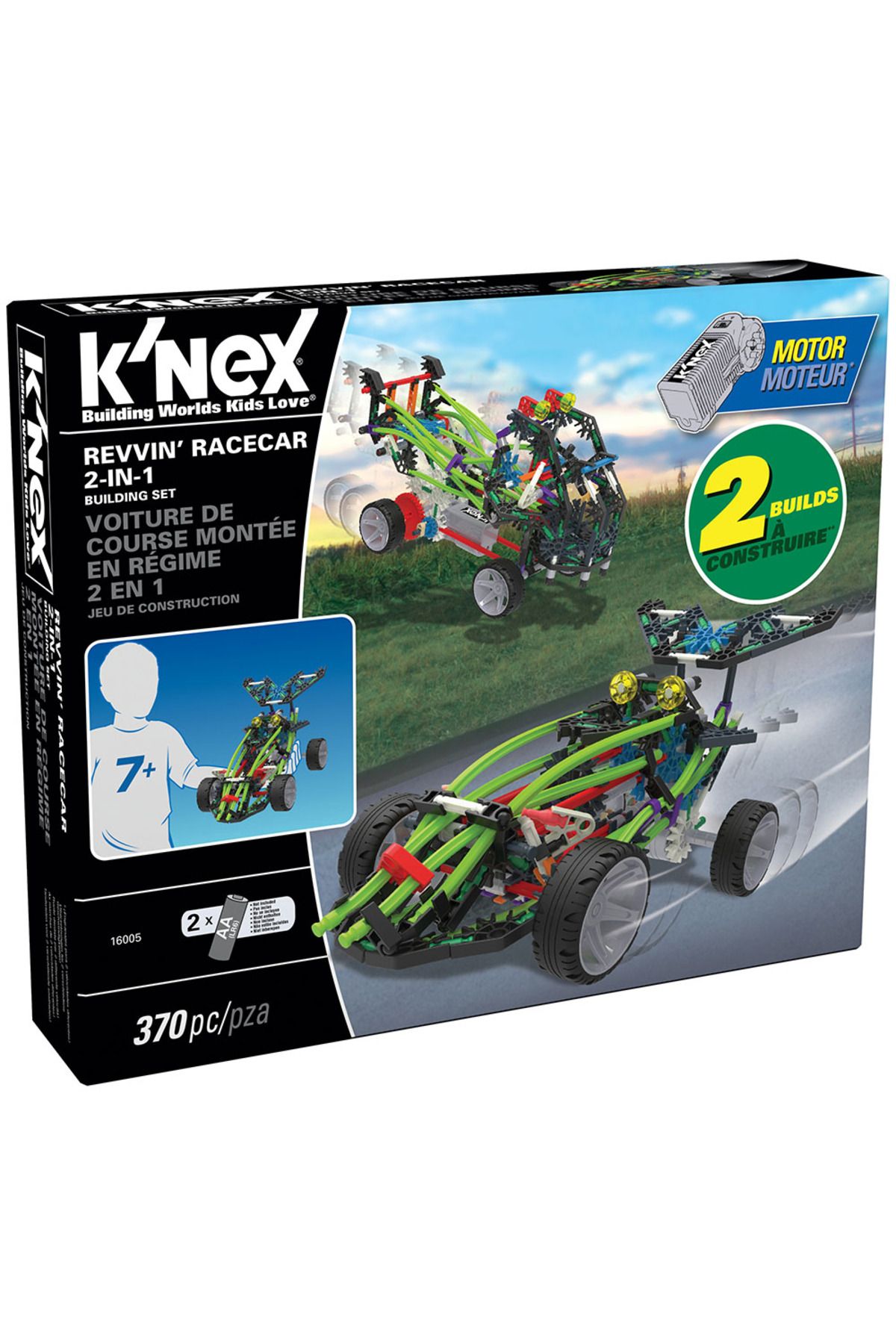 Knex K Nex Yarış Araçları 2 Model (Motorlu) Building Set Knex 16005